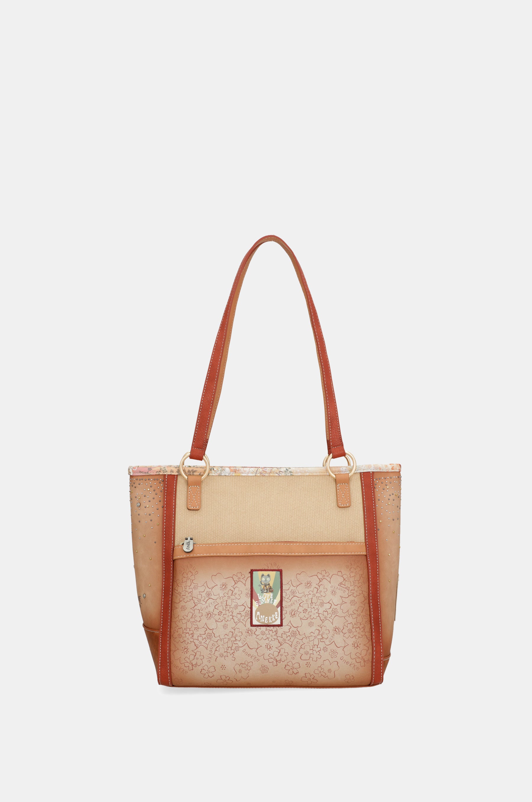 Bolso de hombro grande Flowers