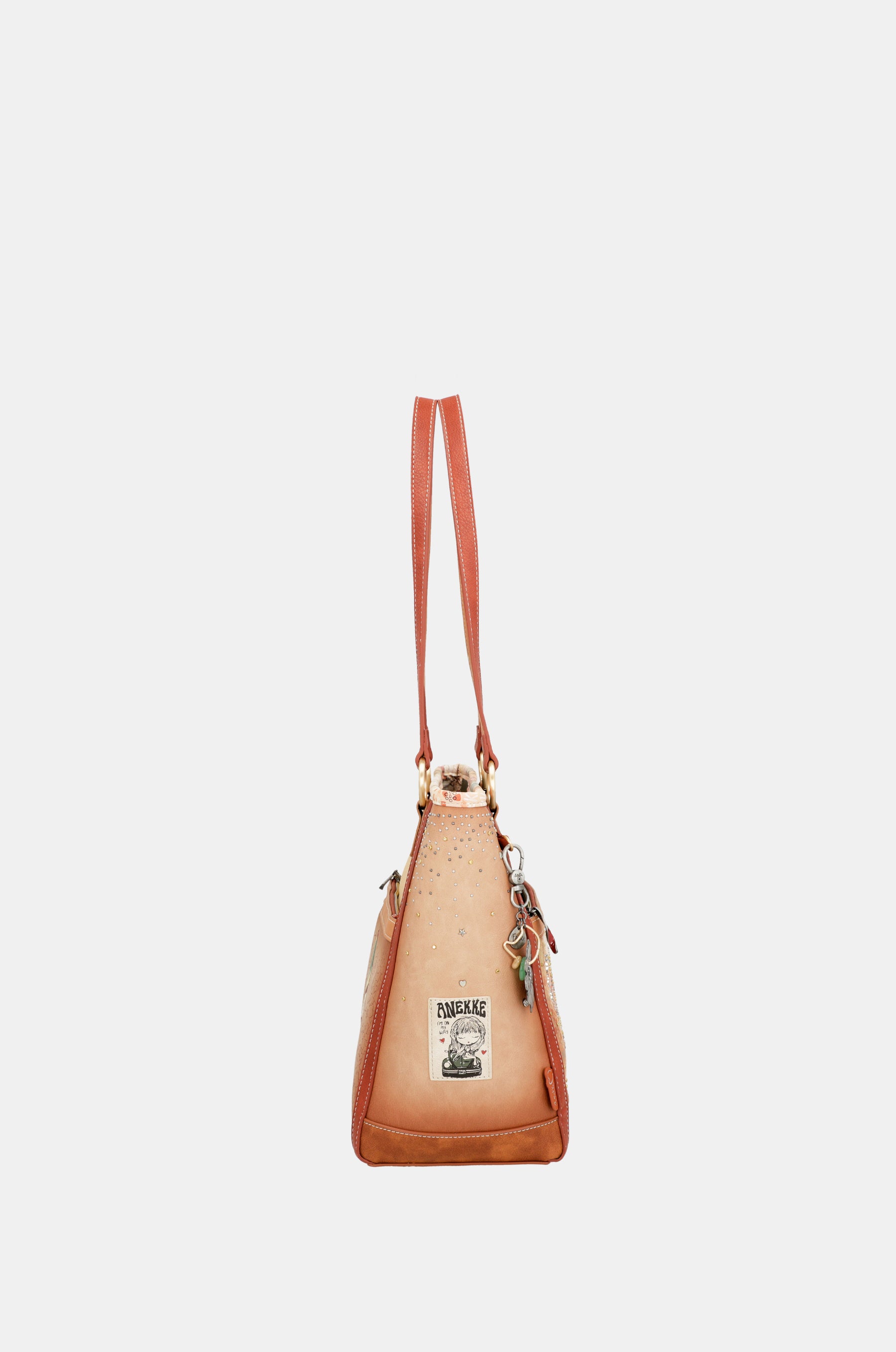 Bolso de hombro grande Flowers