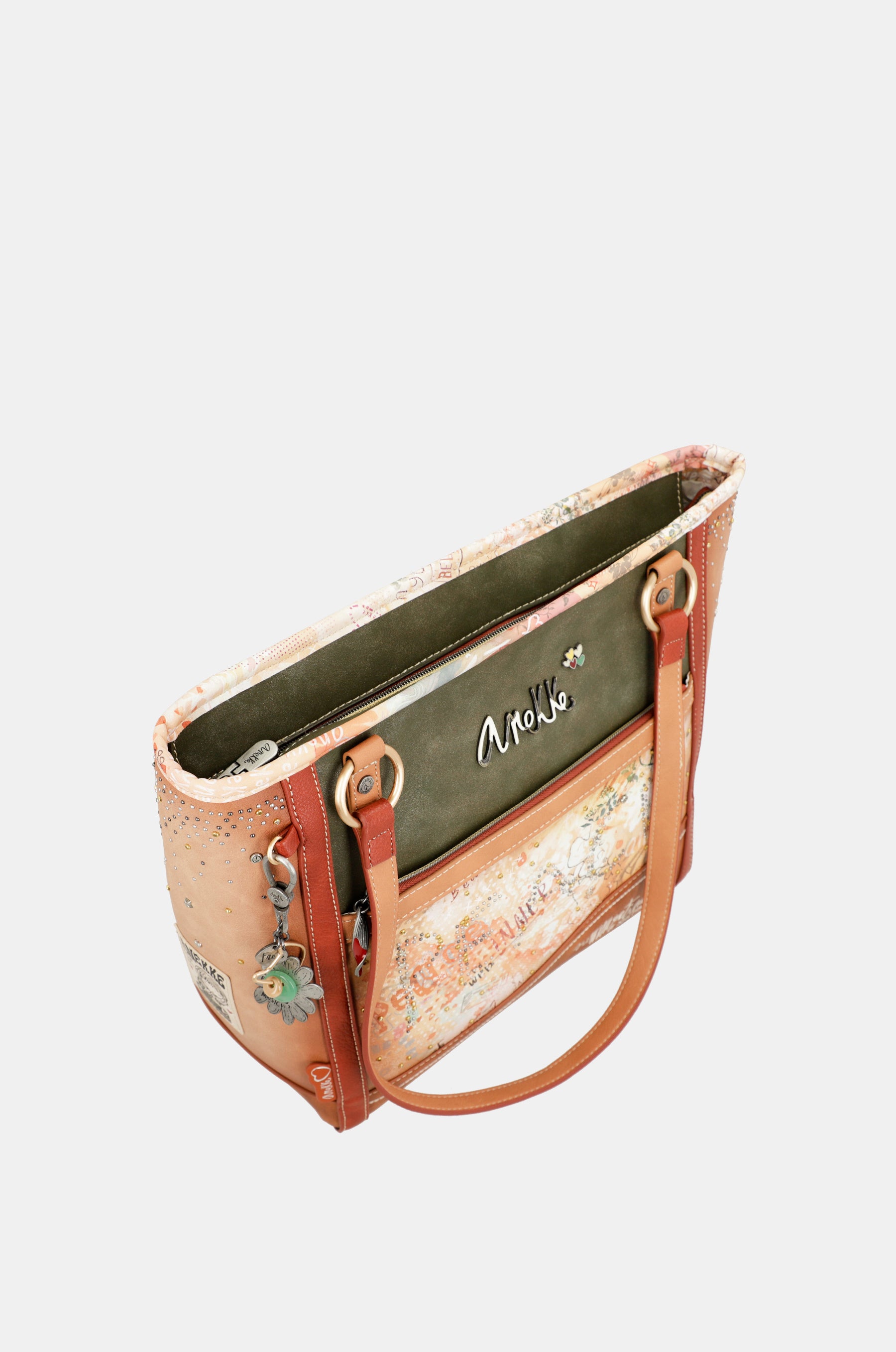 Bolso de hombro grande Flowers