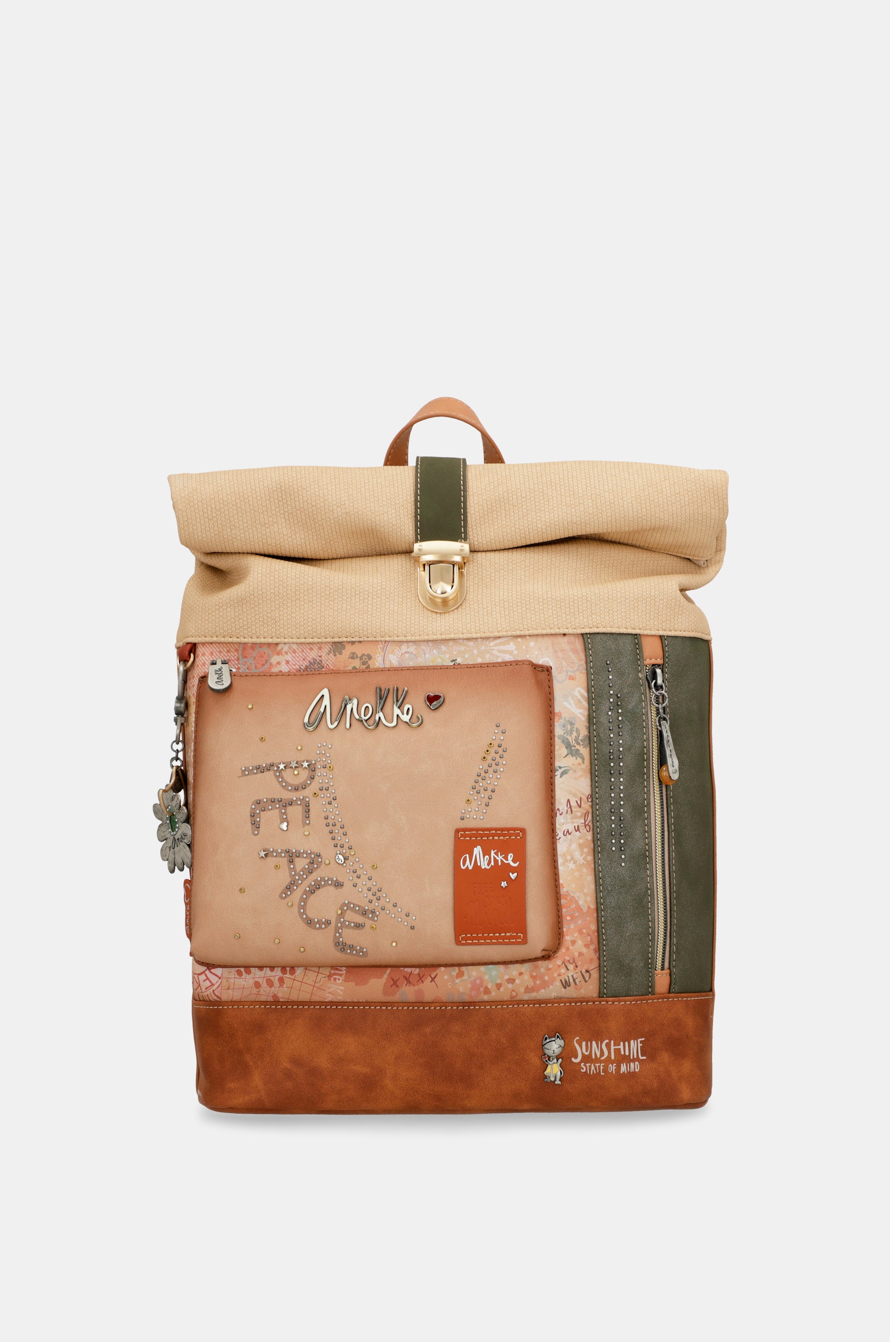 Mochila petate Flowers