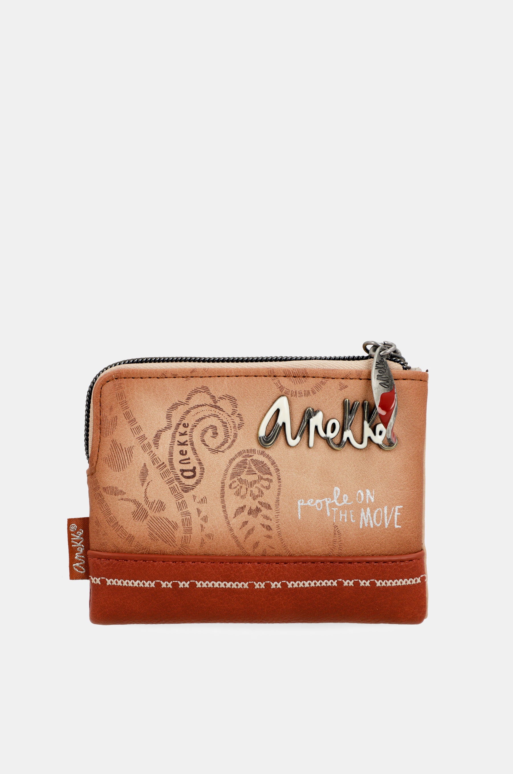 Billetero RFID pequeño Flowers