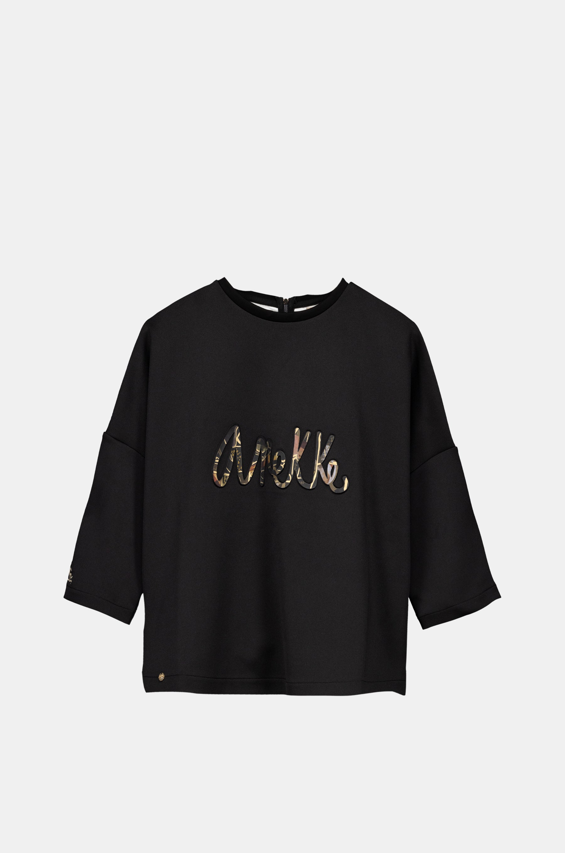 Sudadera negra logo