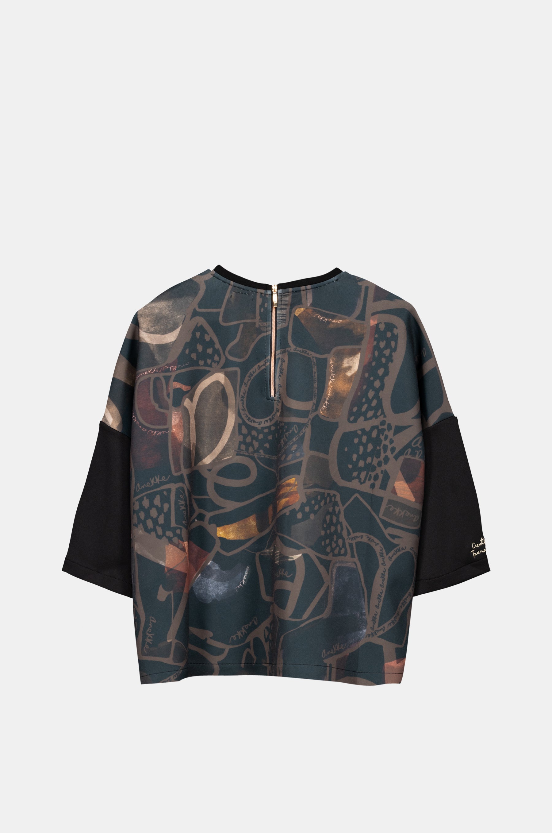 Sudadera negra logo