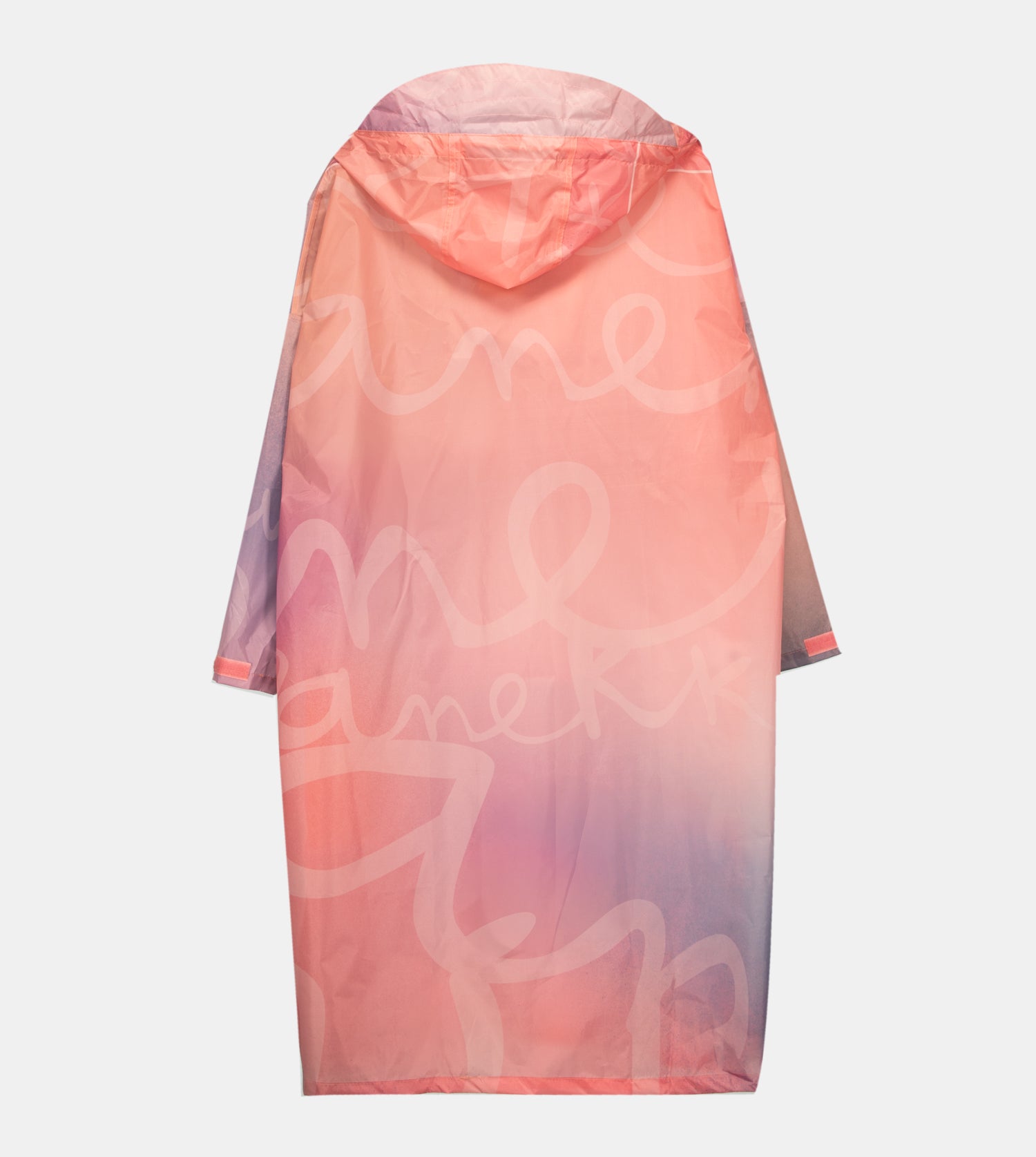 Chubasquero plegable rosa