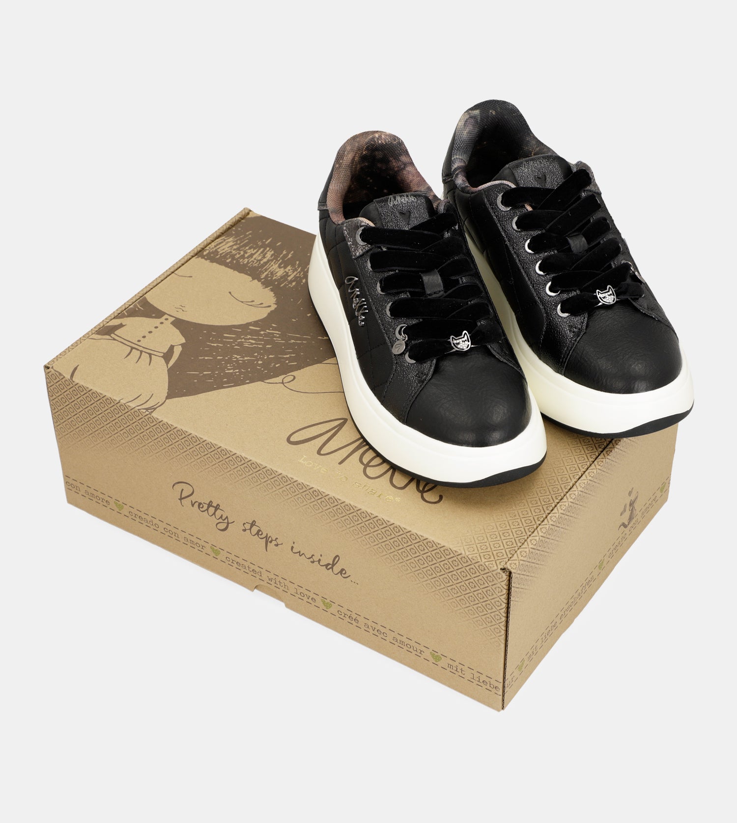 Deportivos negros Casual