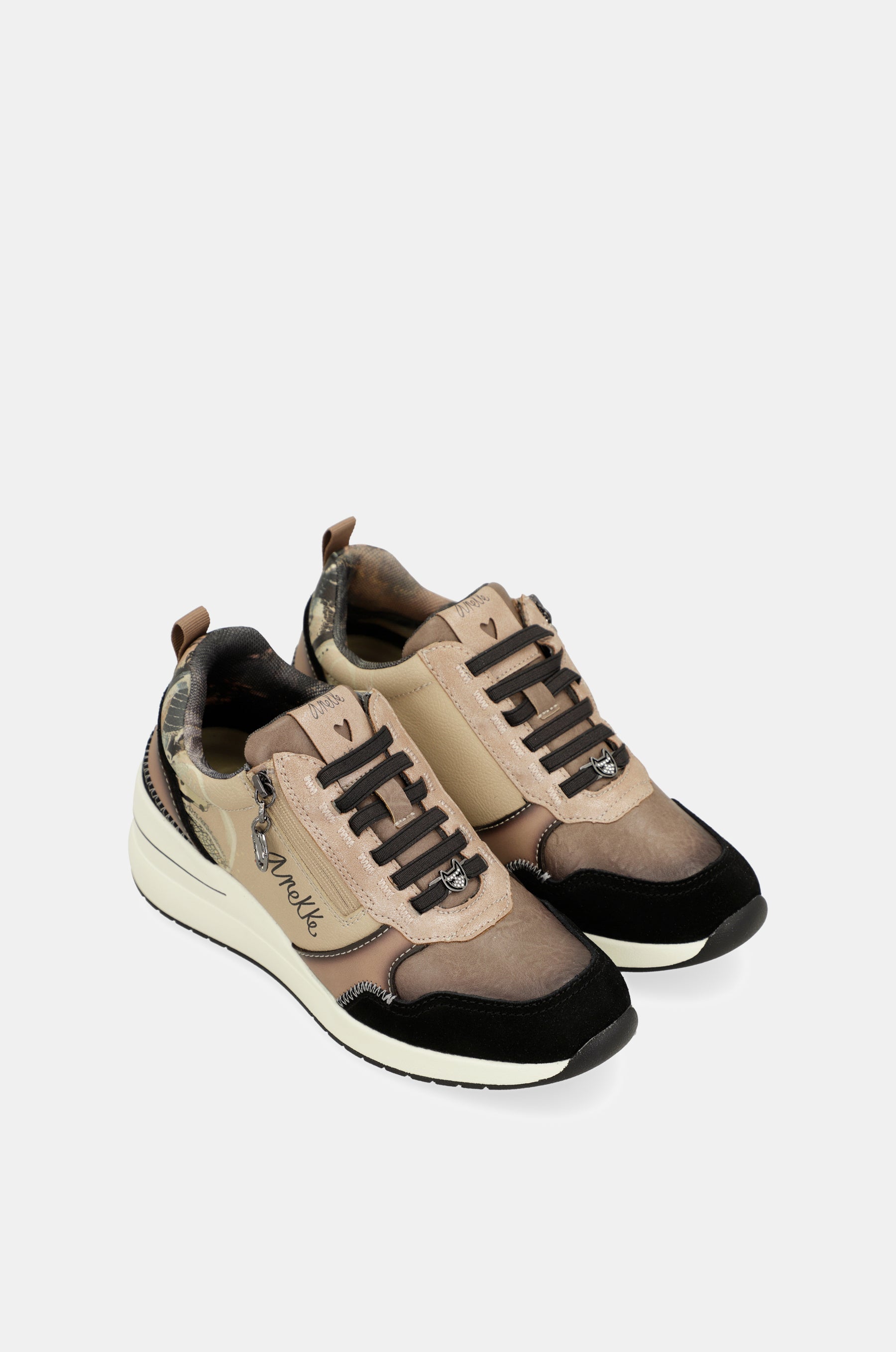 Deportivos multicolor con cuña Dreams