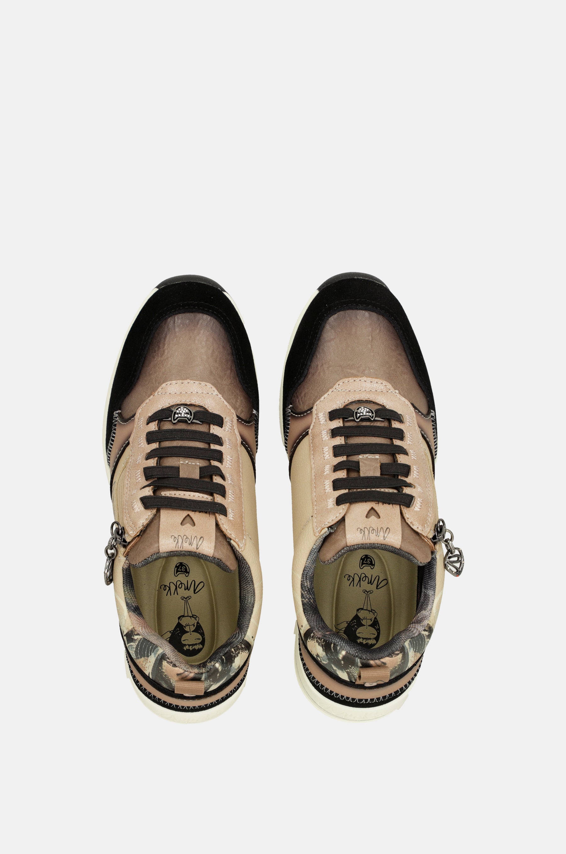 Deportivos multicolor con cuña Dreams