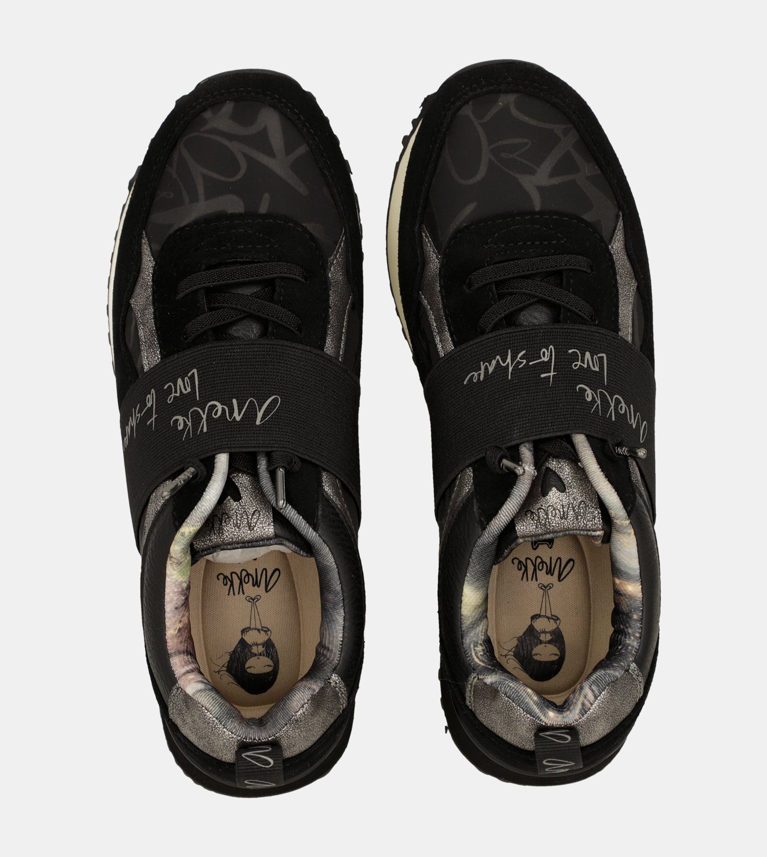 Deportivos negros Urban