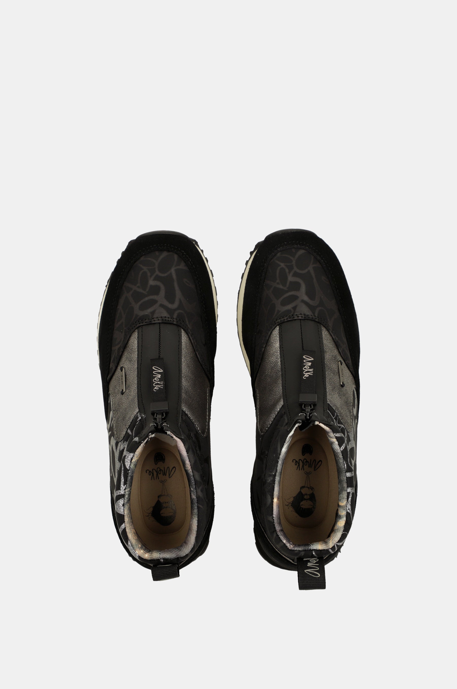 Botín deportivo negro Trendy