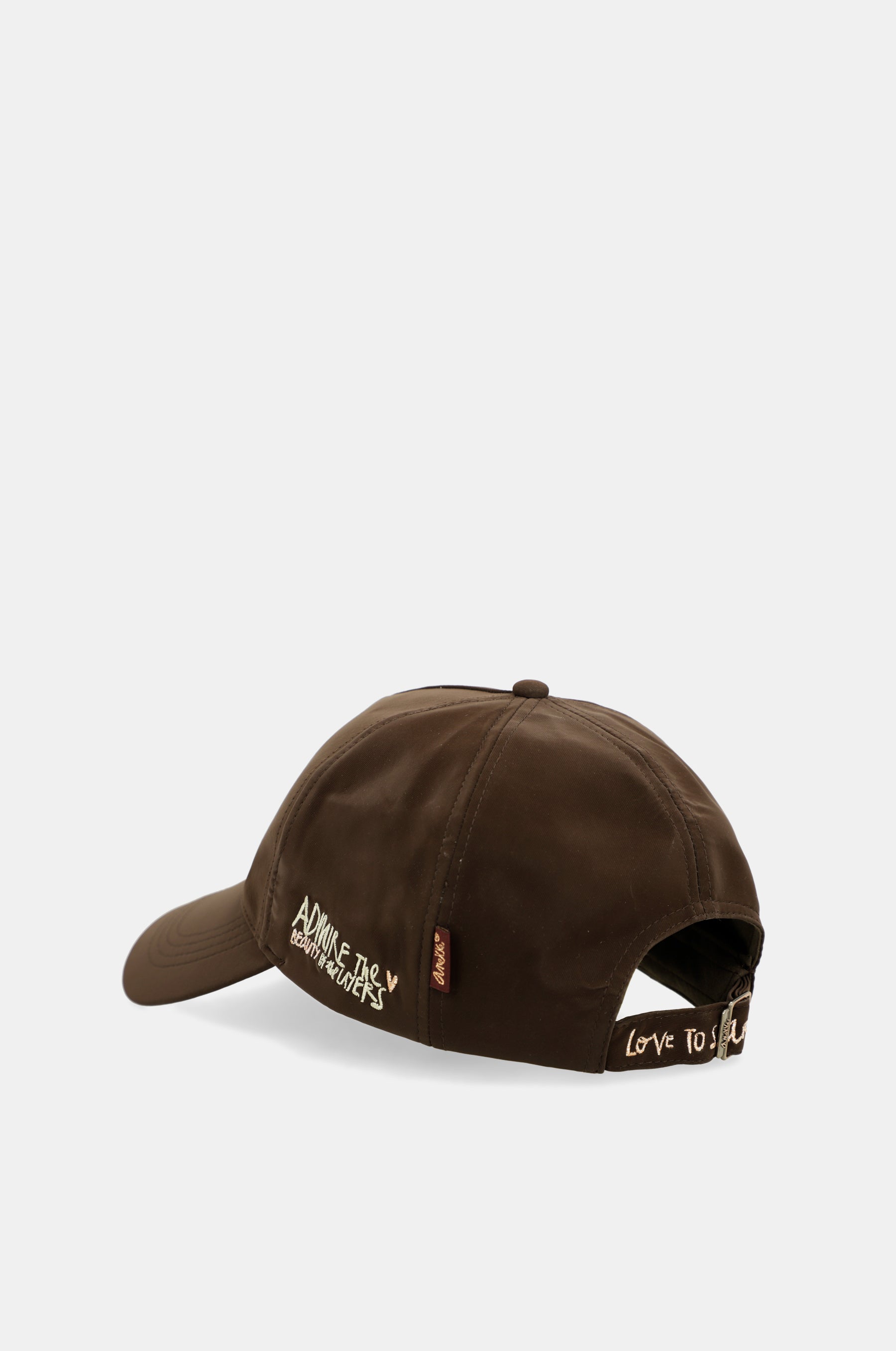 Gorra marrón