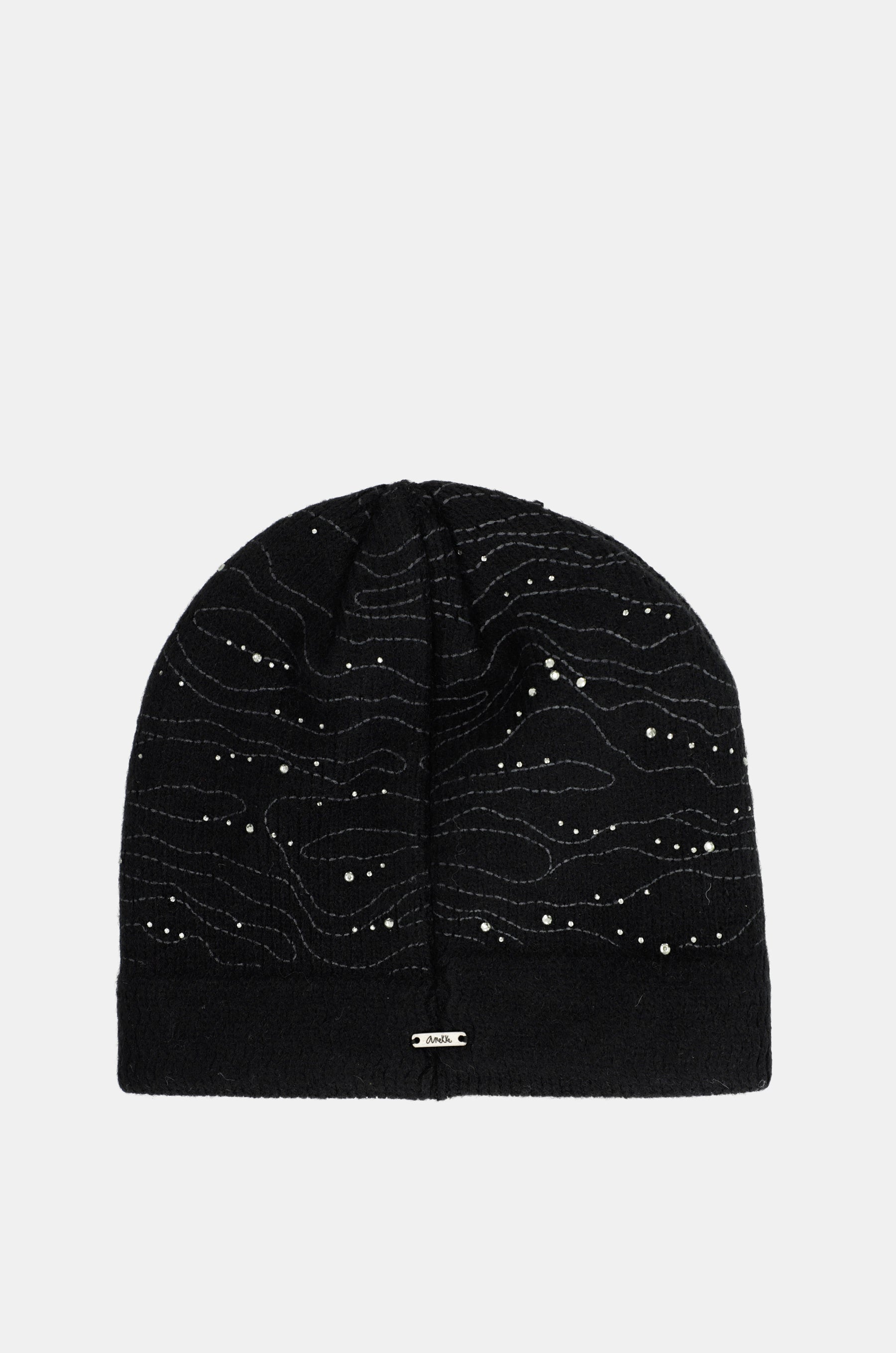Gorro de punto negro