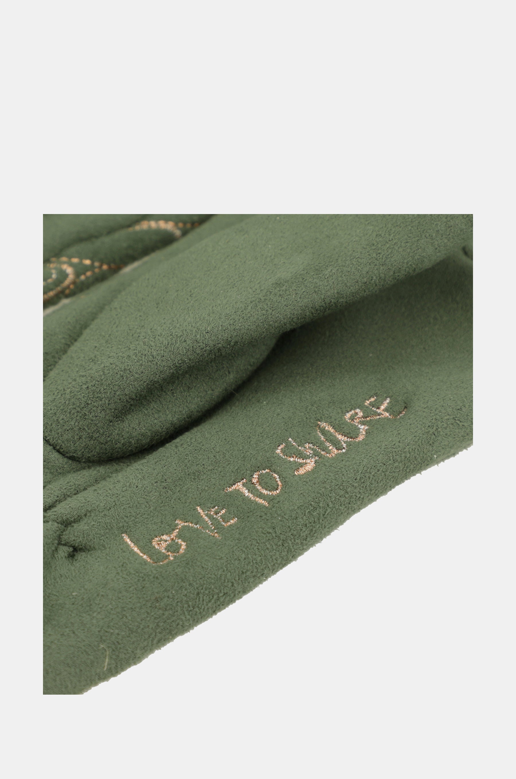 Guantes verde logo Anekke