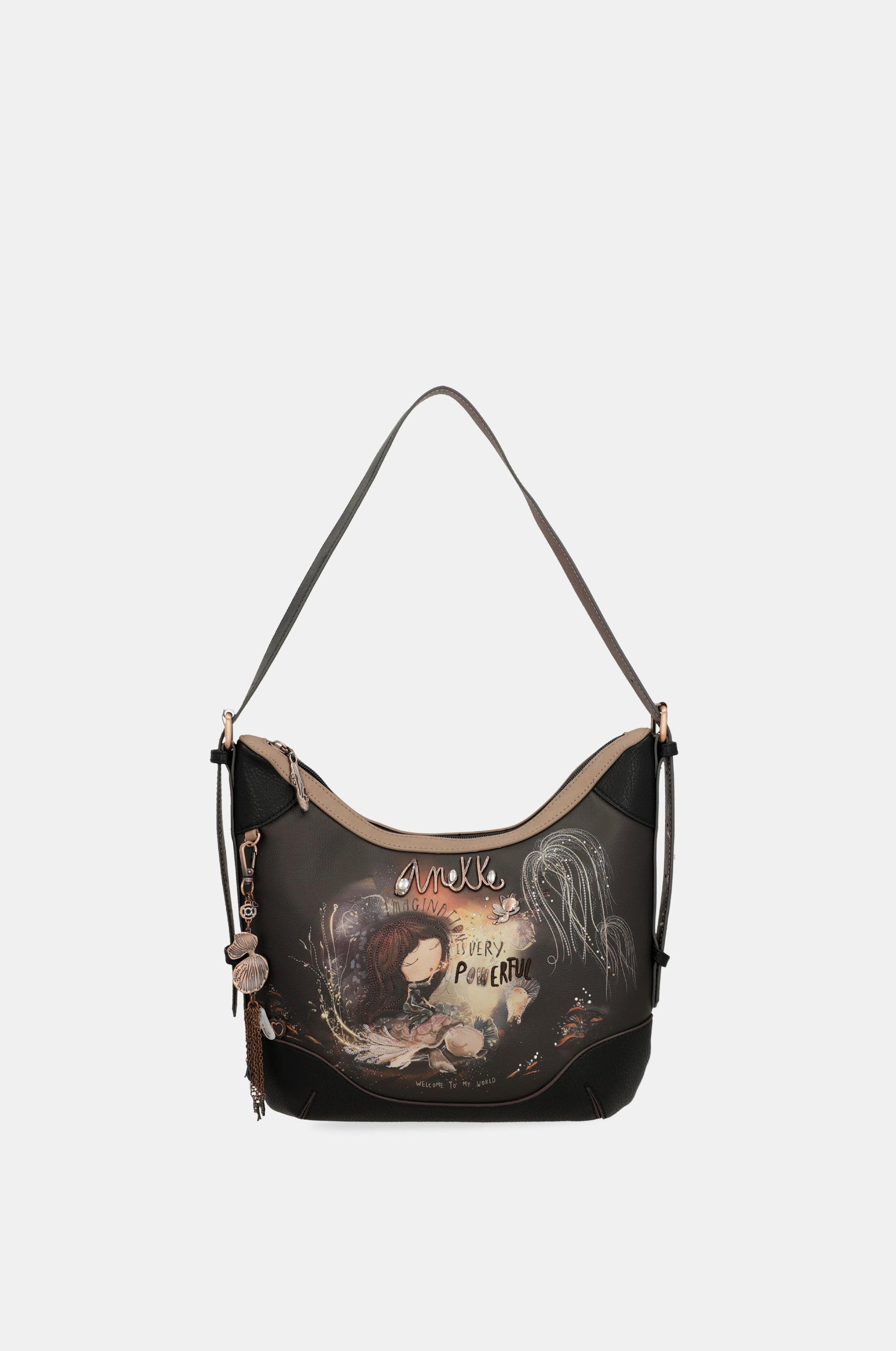 Bolso de hombro convertible en mochila Magic Souls