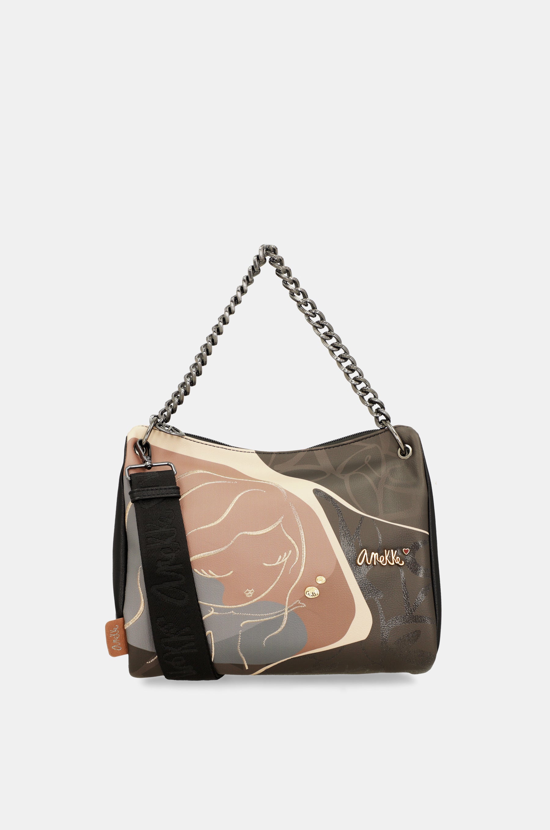 Bandolera asa metálica Heartbeat