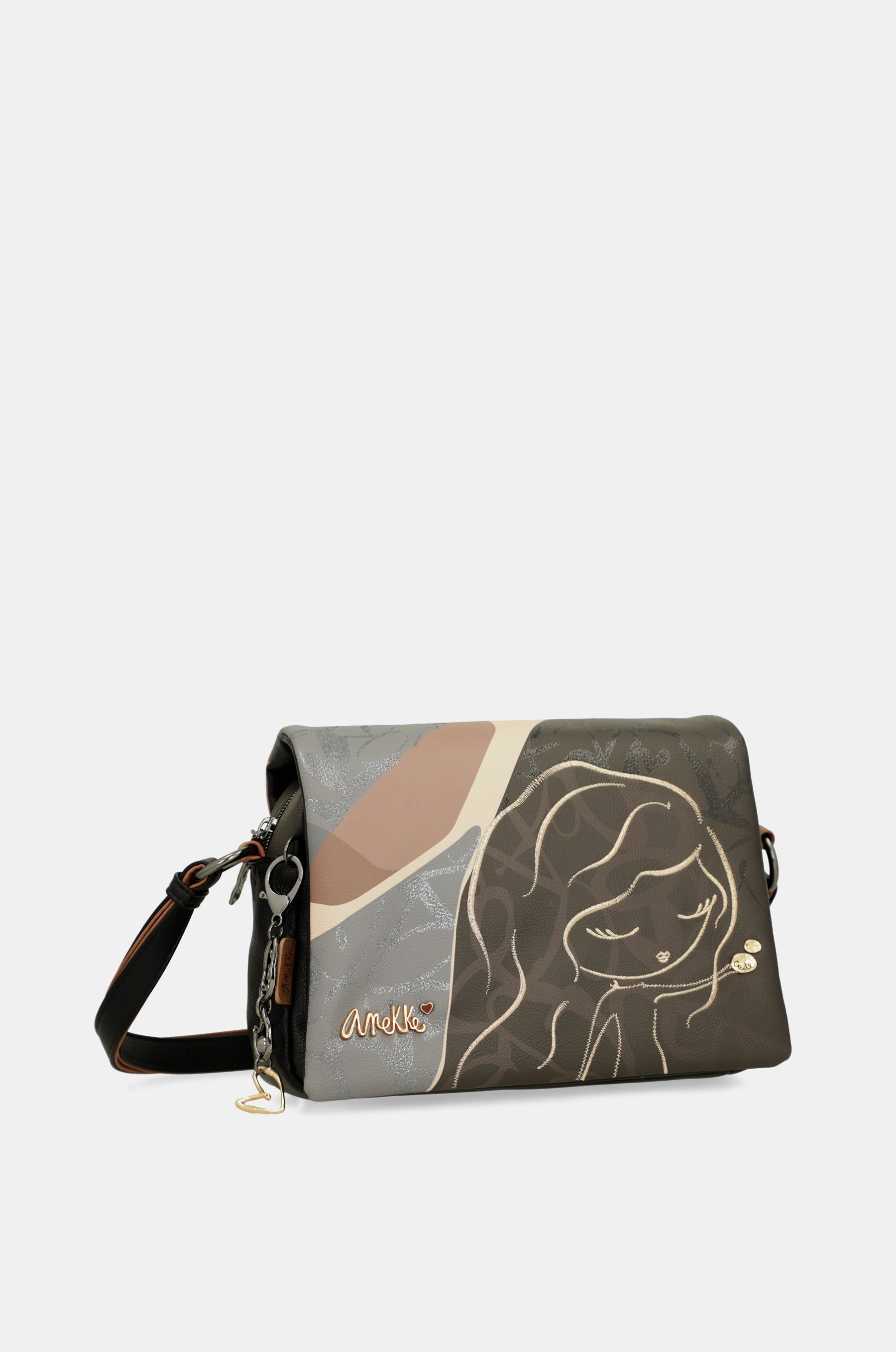 Bandolera solapa Heartbeat