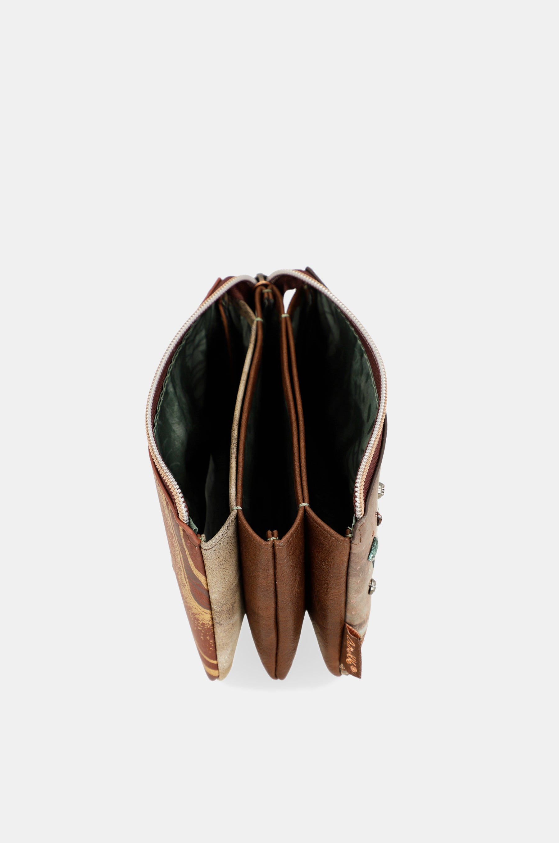 Monedero 3 compartimentos pequeño Core