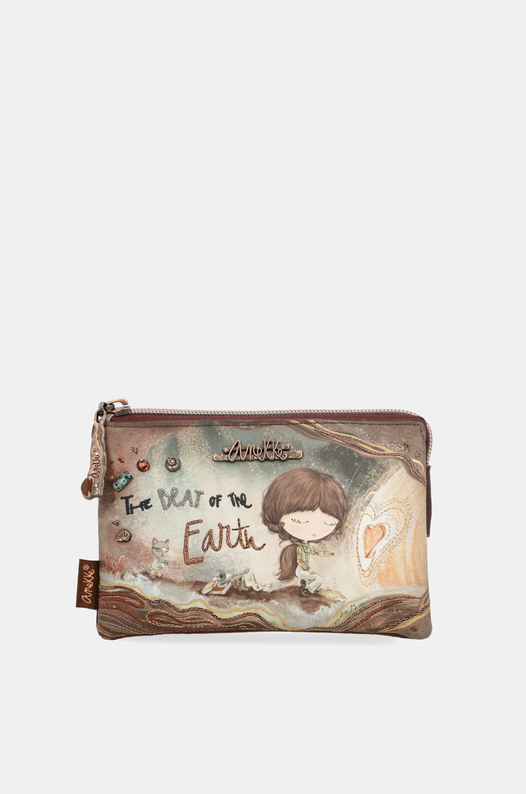 Monedero 3 compartimentos pequeño Core