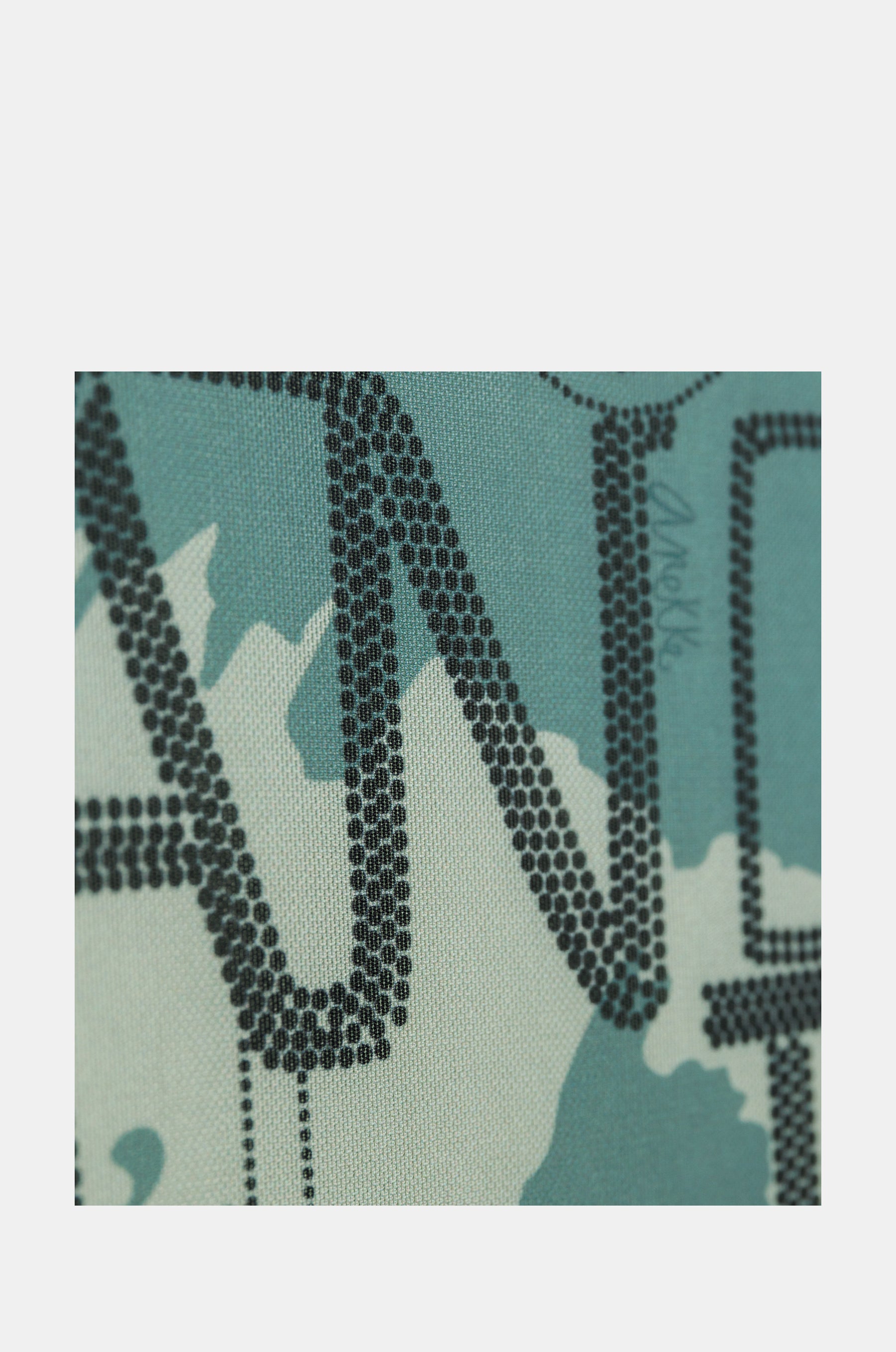 Vestido manga corta verde