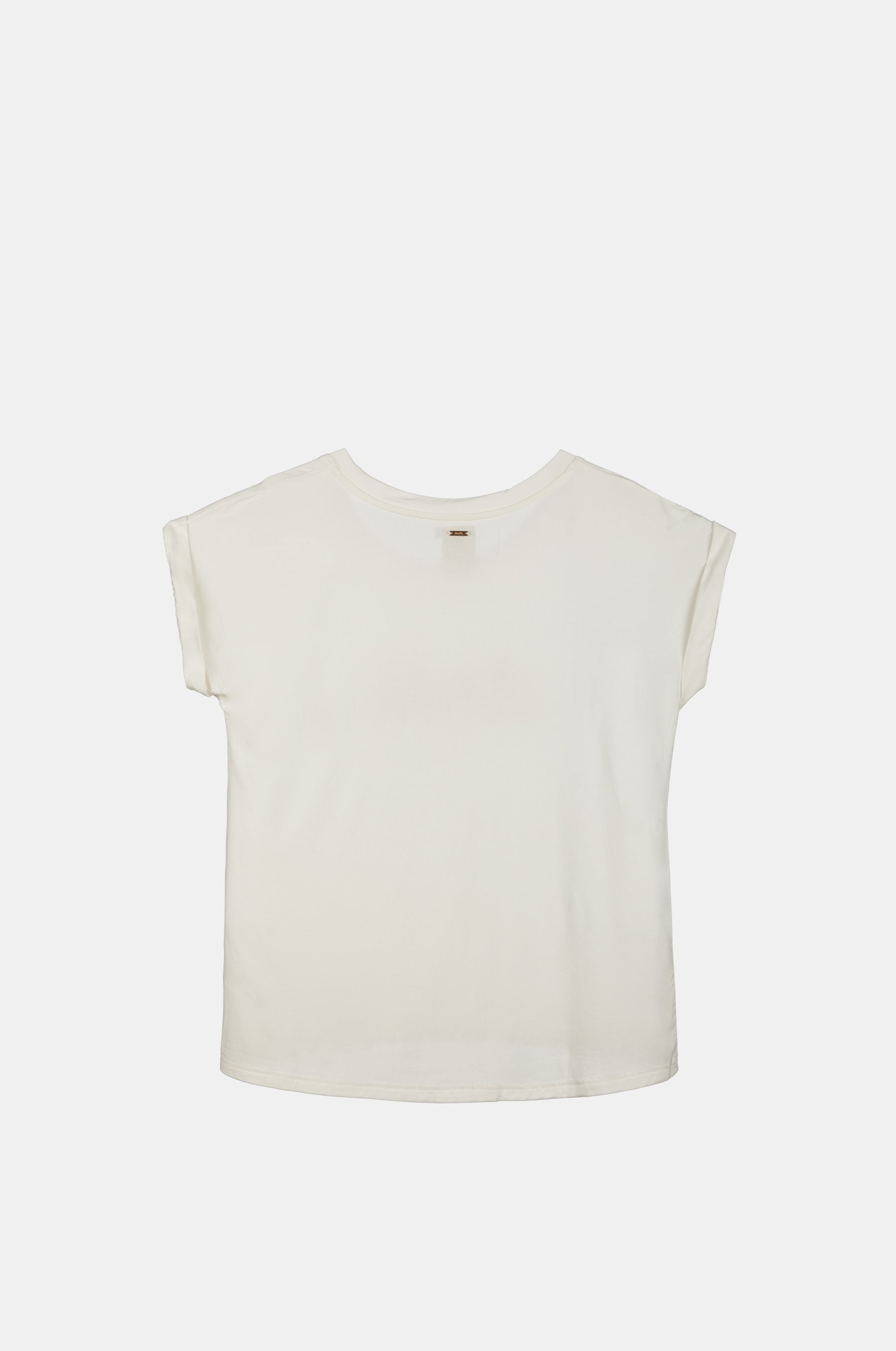 Camiseta manga corta blanca con logo
