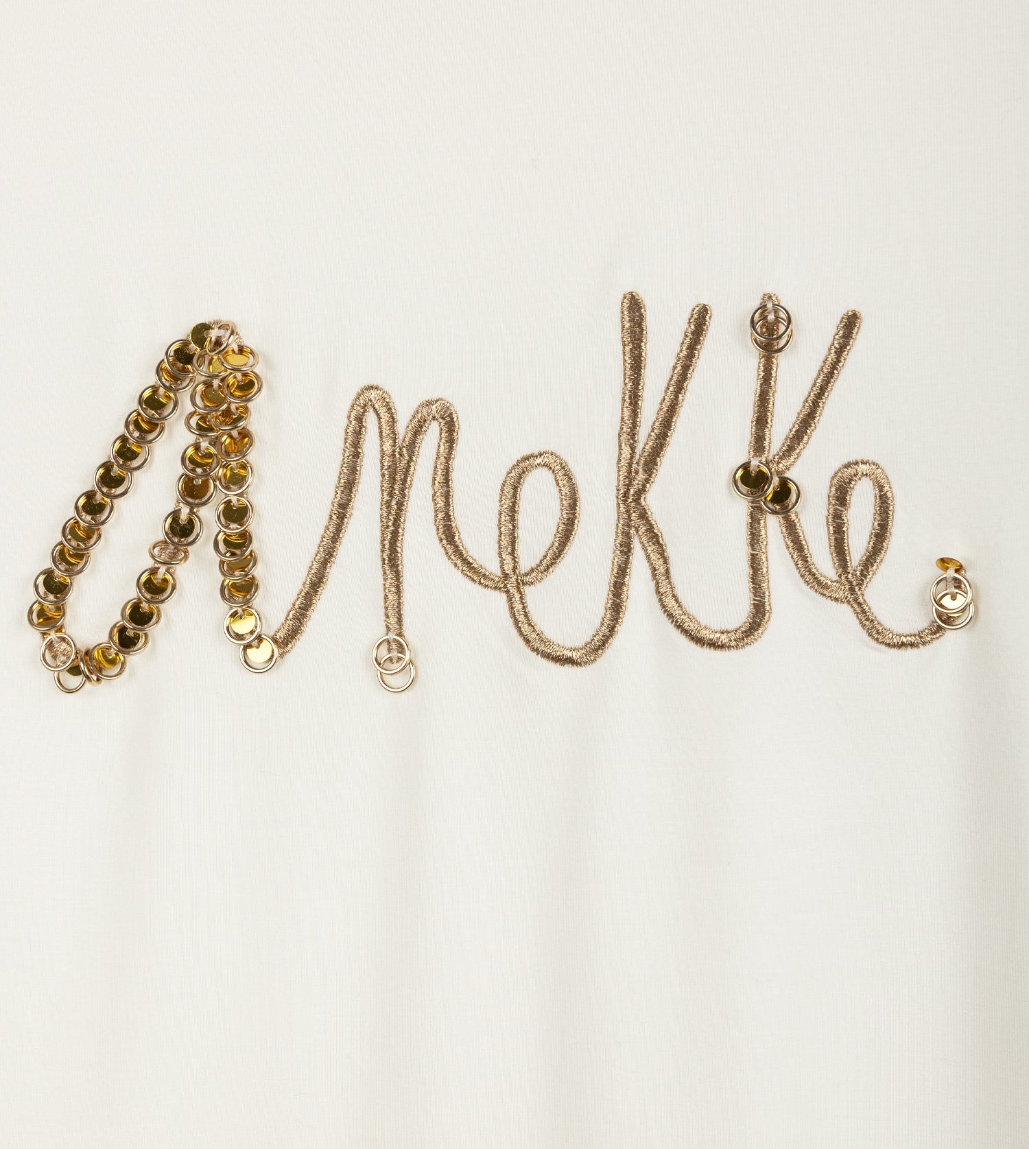 Camiseta manga corta blanca con logo