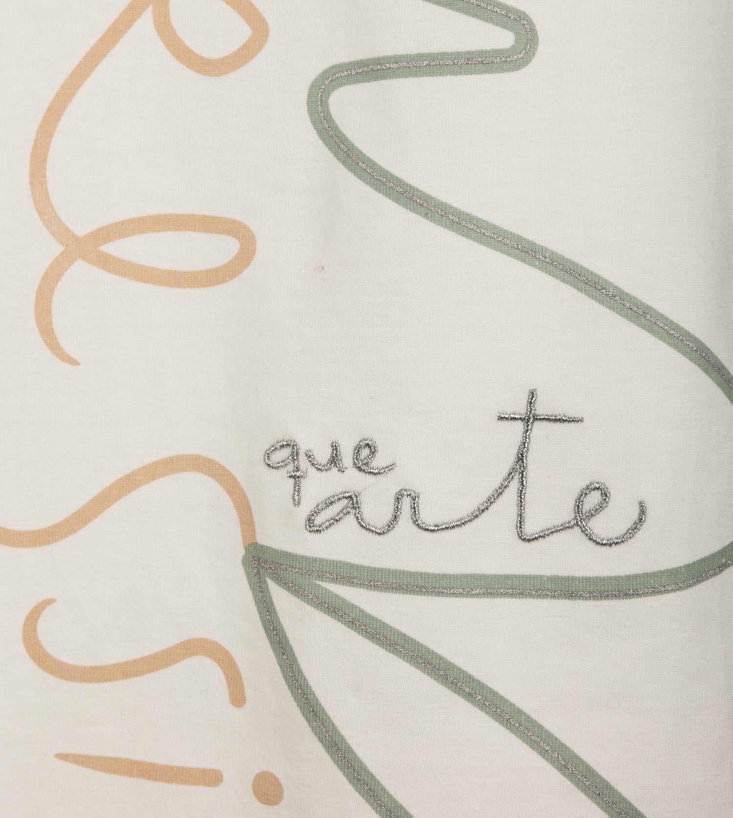 Camiseta manga corta estampada Alma