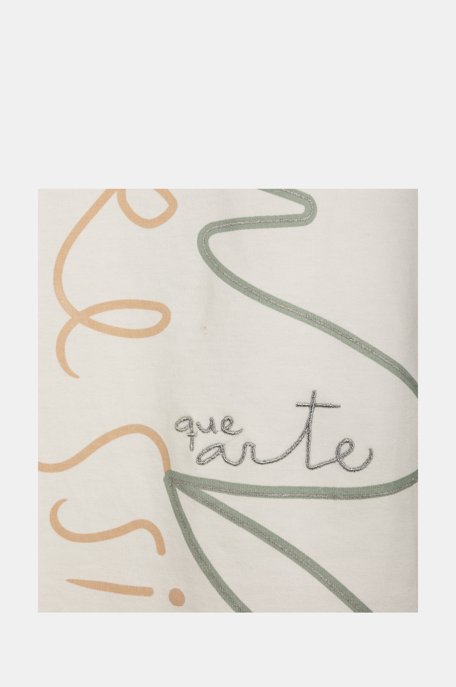 Camiseta manga corta estampada Alma