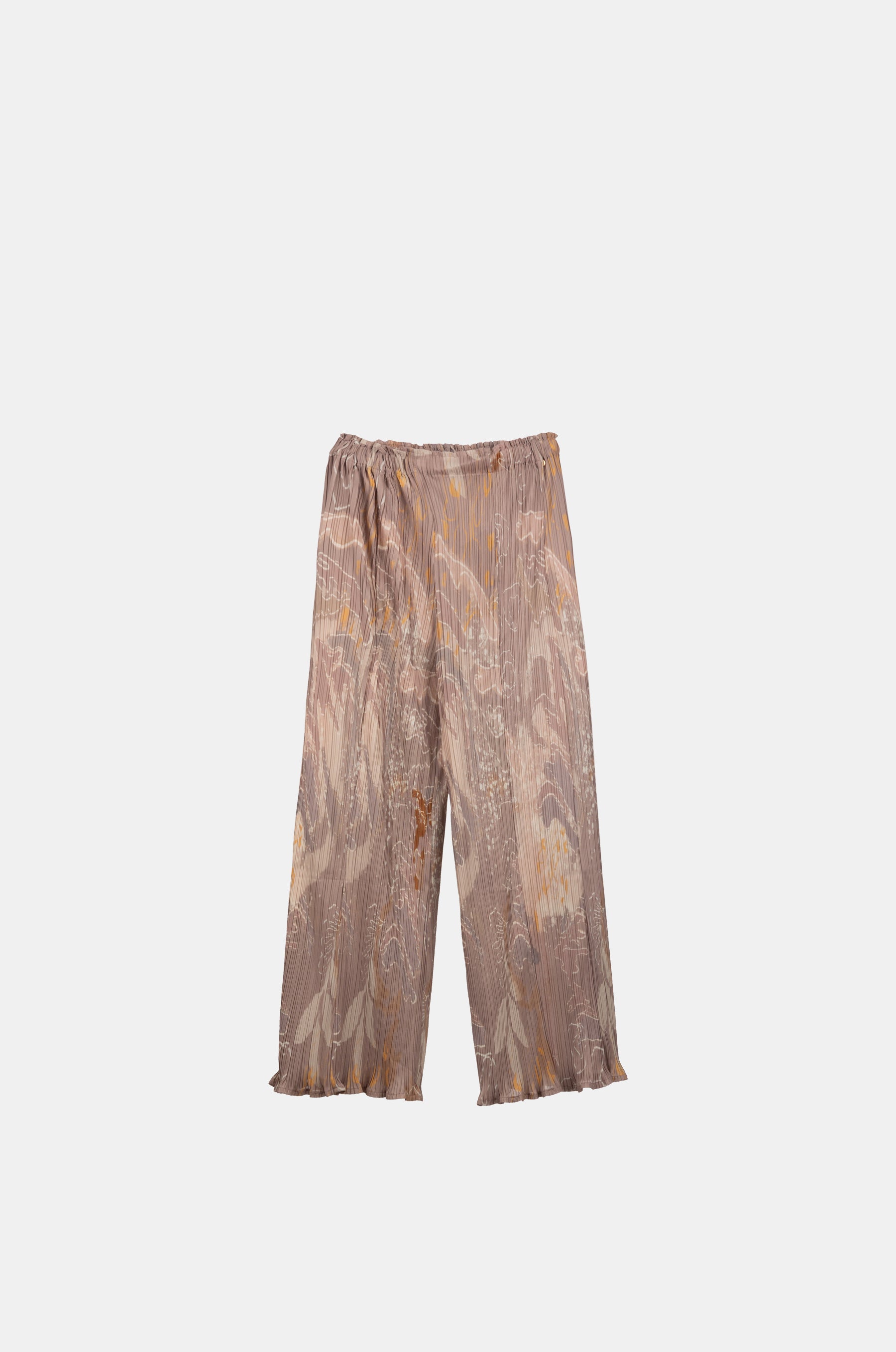 Pantalones fluidos estampados