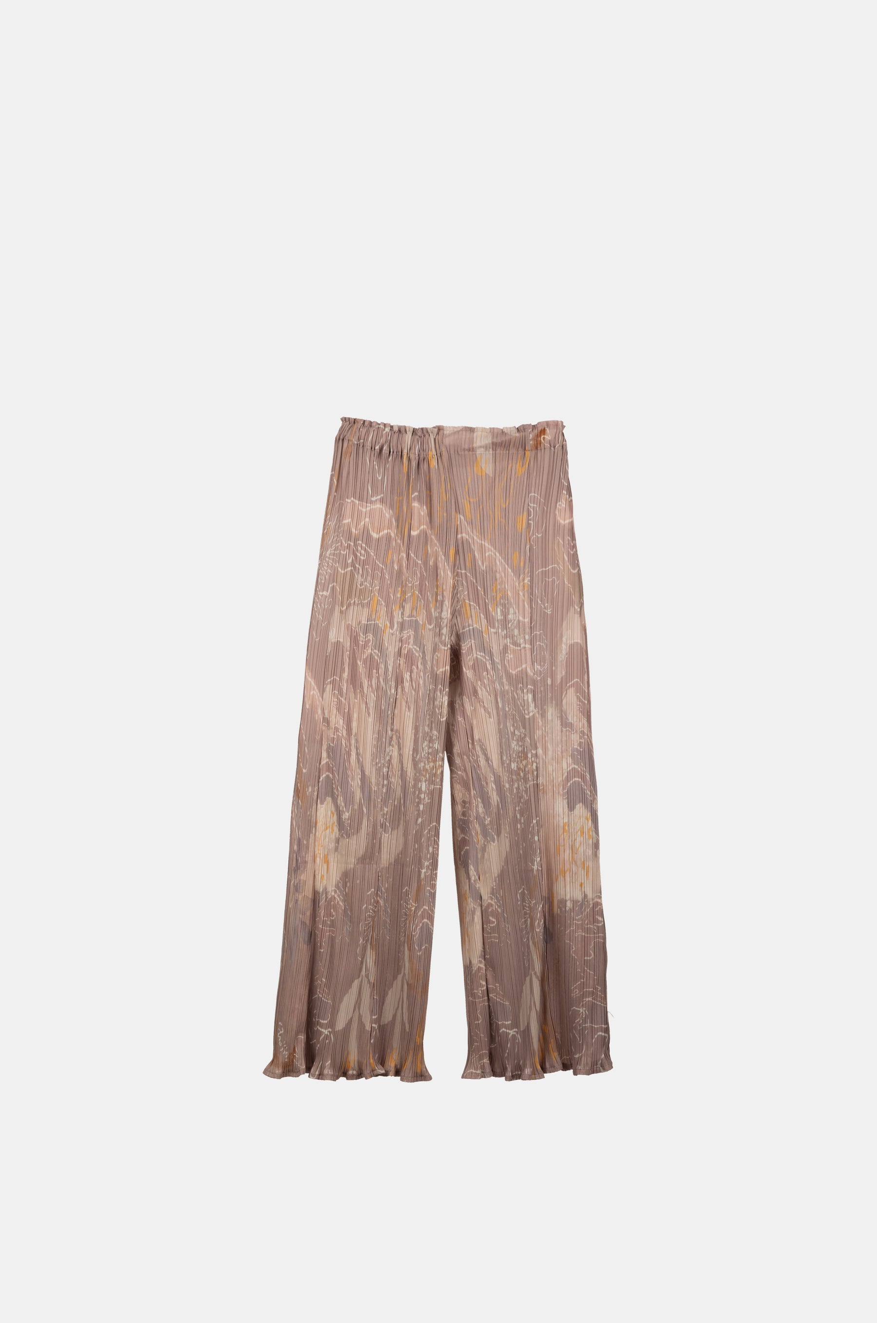 Pantalones fluidos estampados