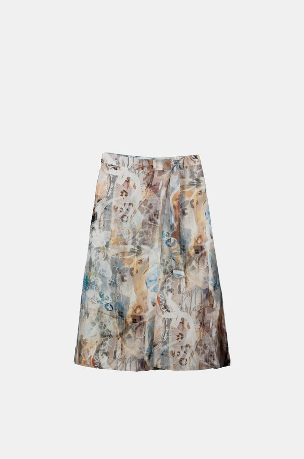 Falda estampada Memories