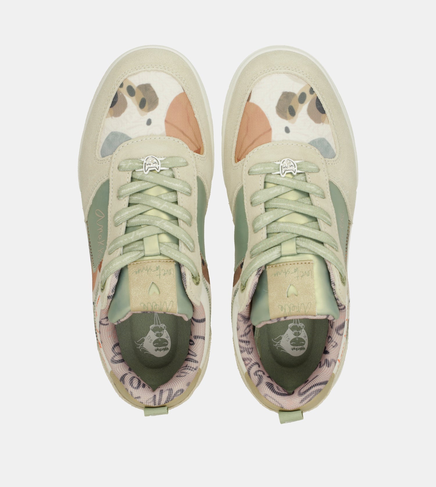 Deportivos retro verde