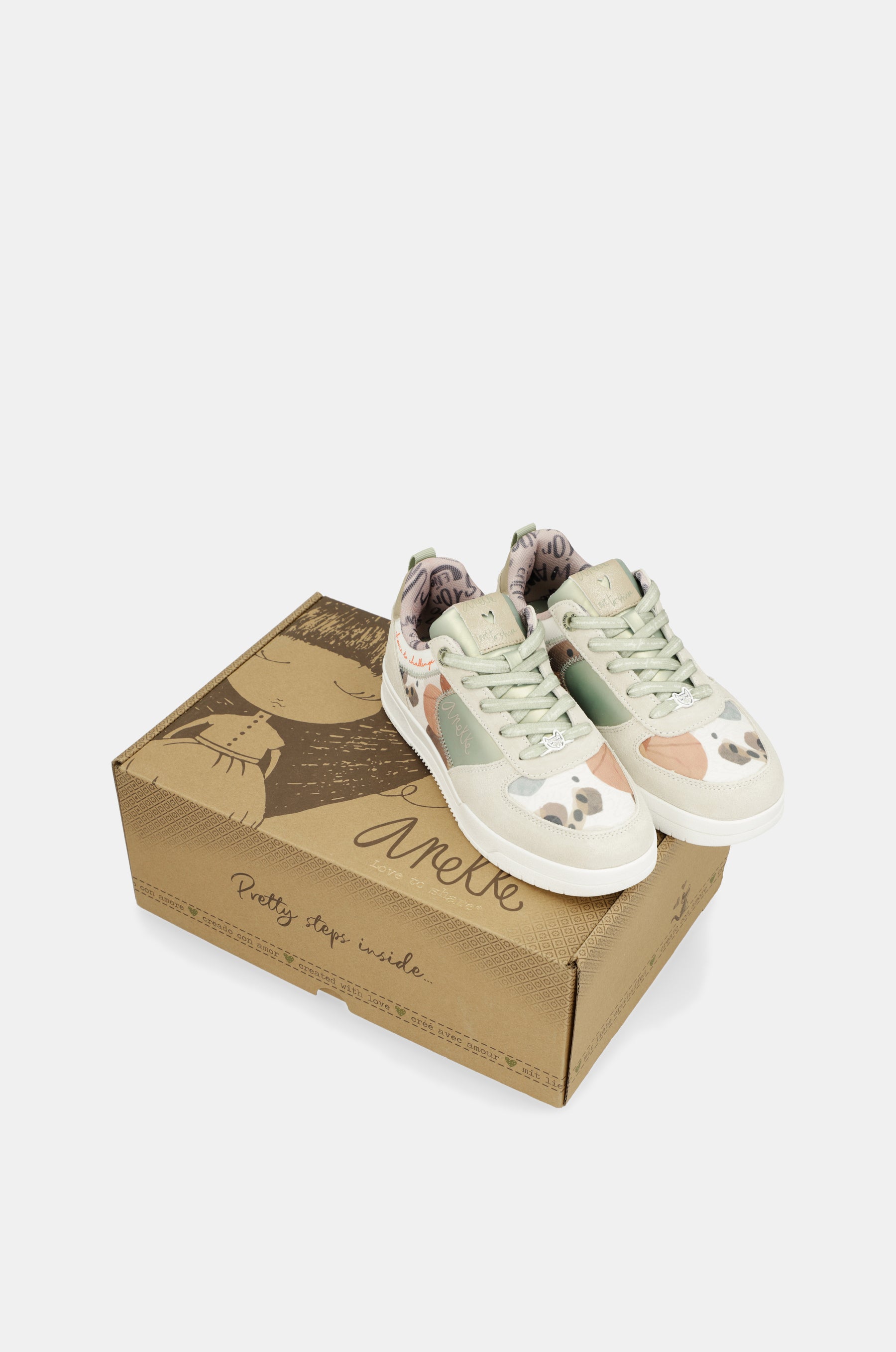 Deportivos retro verde