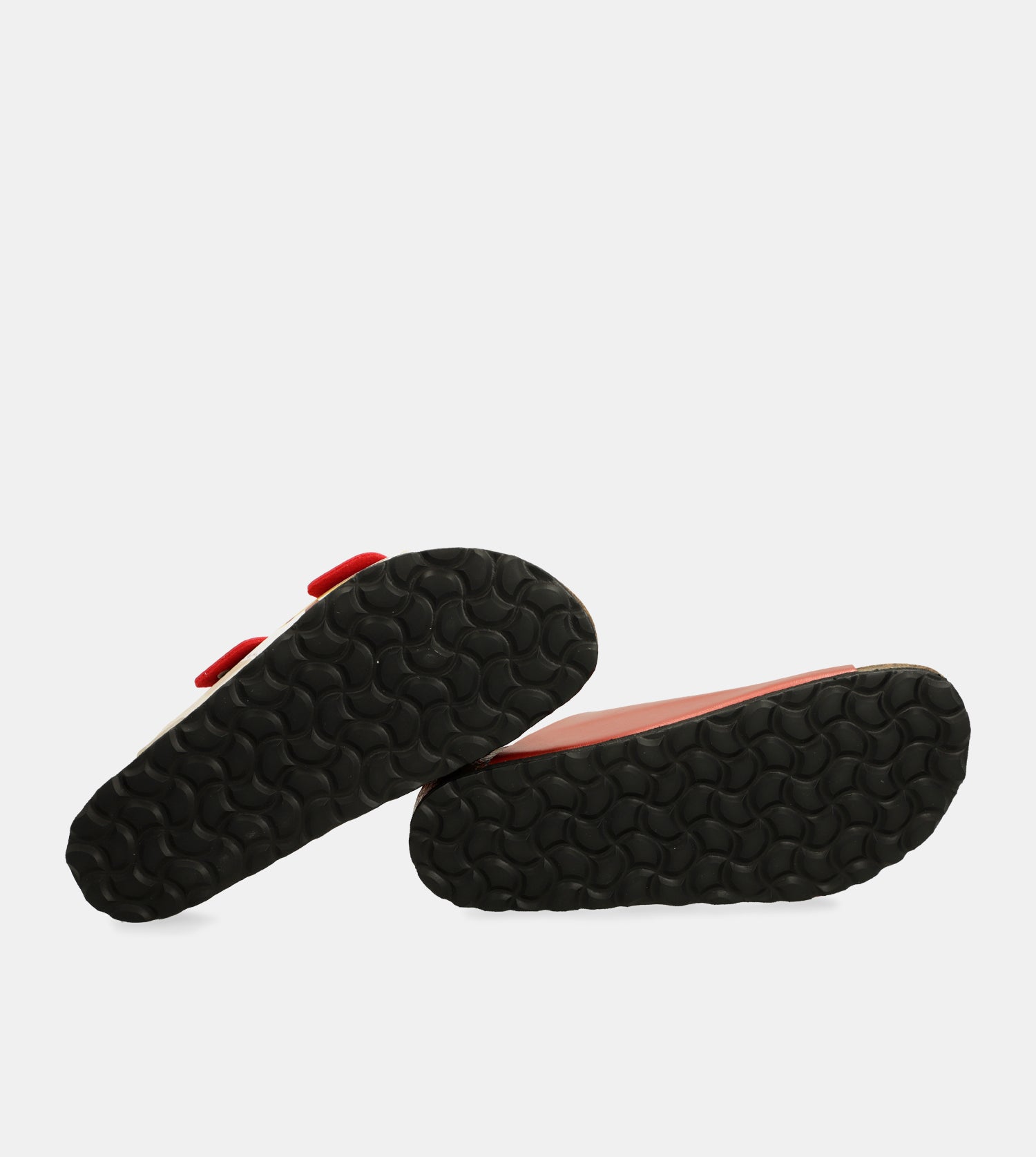 Sandalias bio multicolor rojas