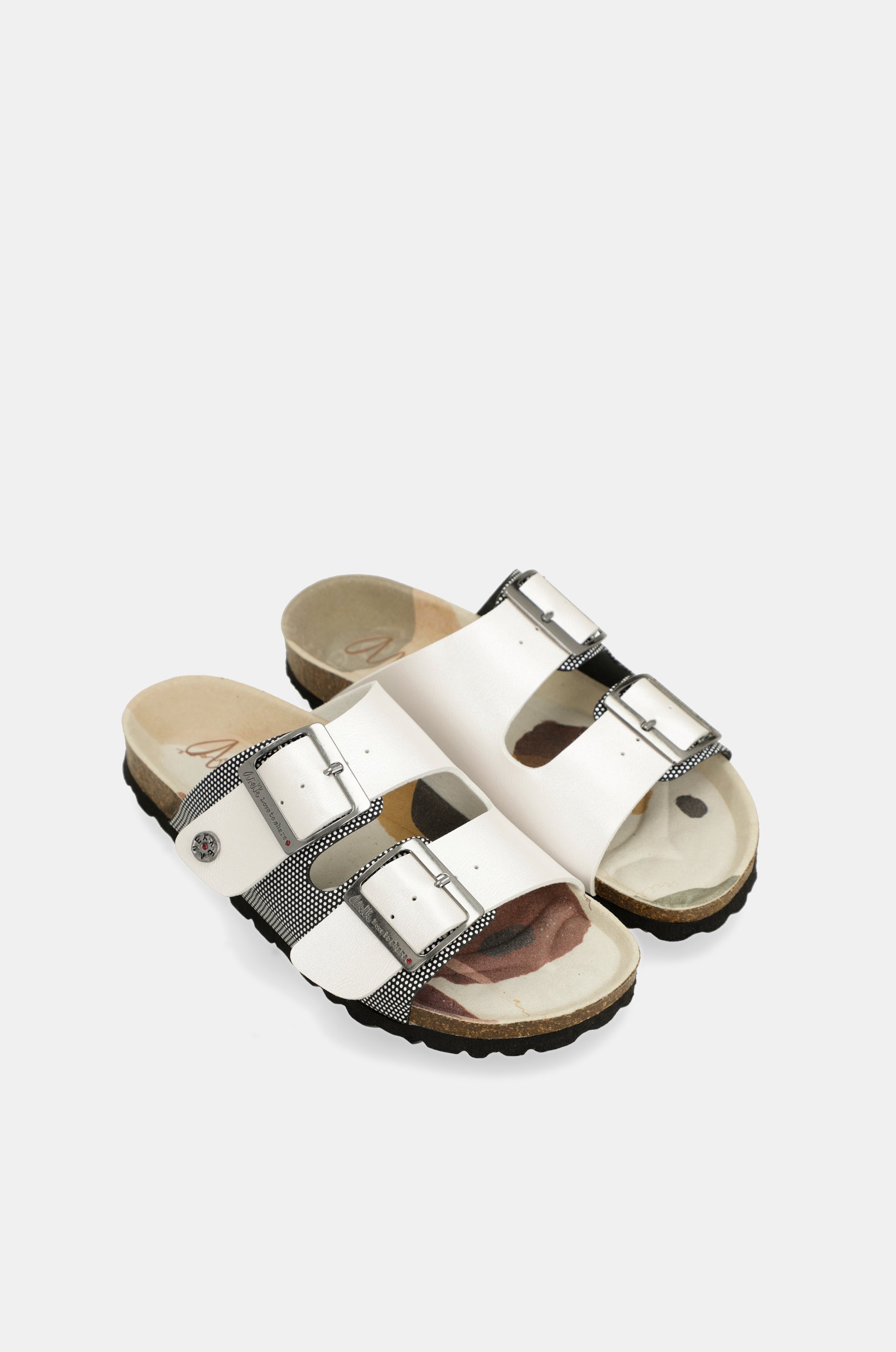 Sandalias bio blancas Lunares