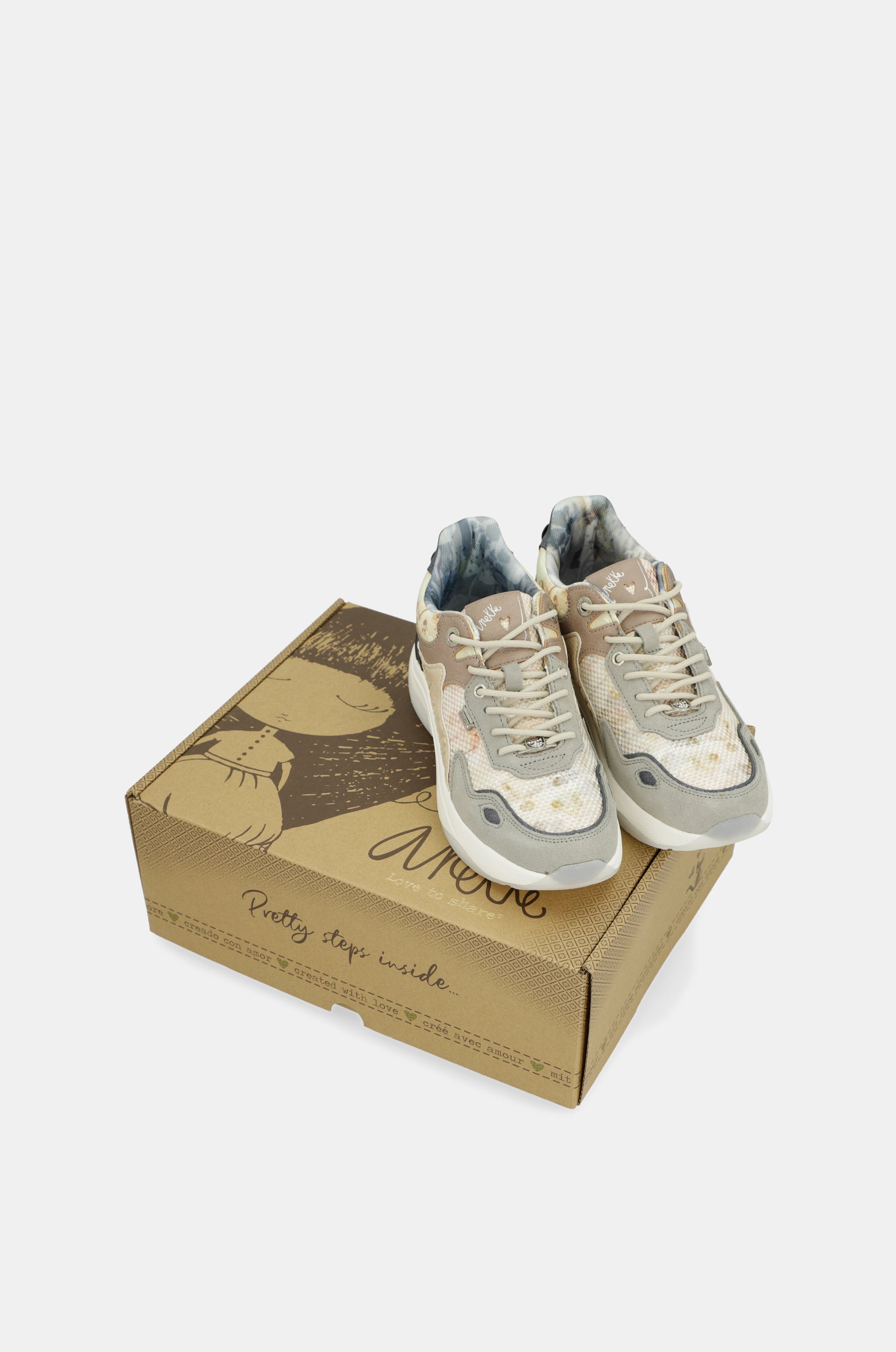 Deportivos beige Memories