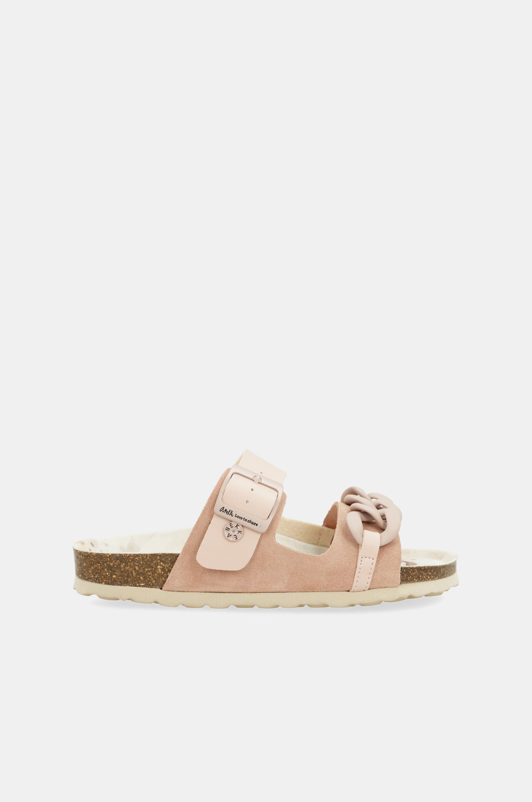 Sandalias bio eslabones rosa