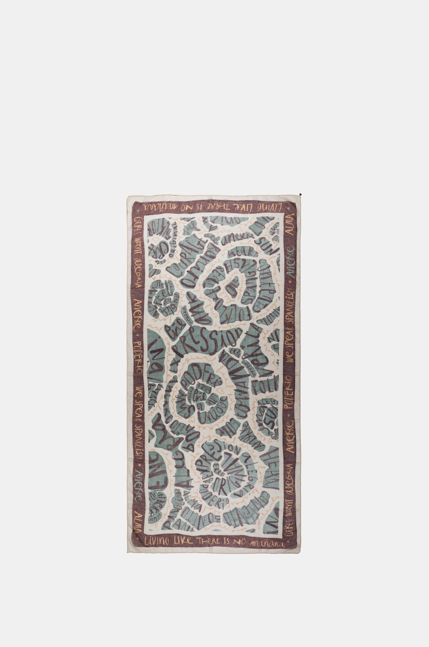 Pañuelo logomanía Alegría