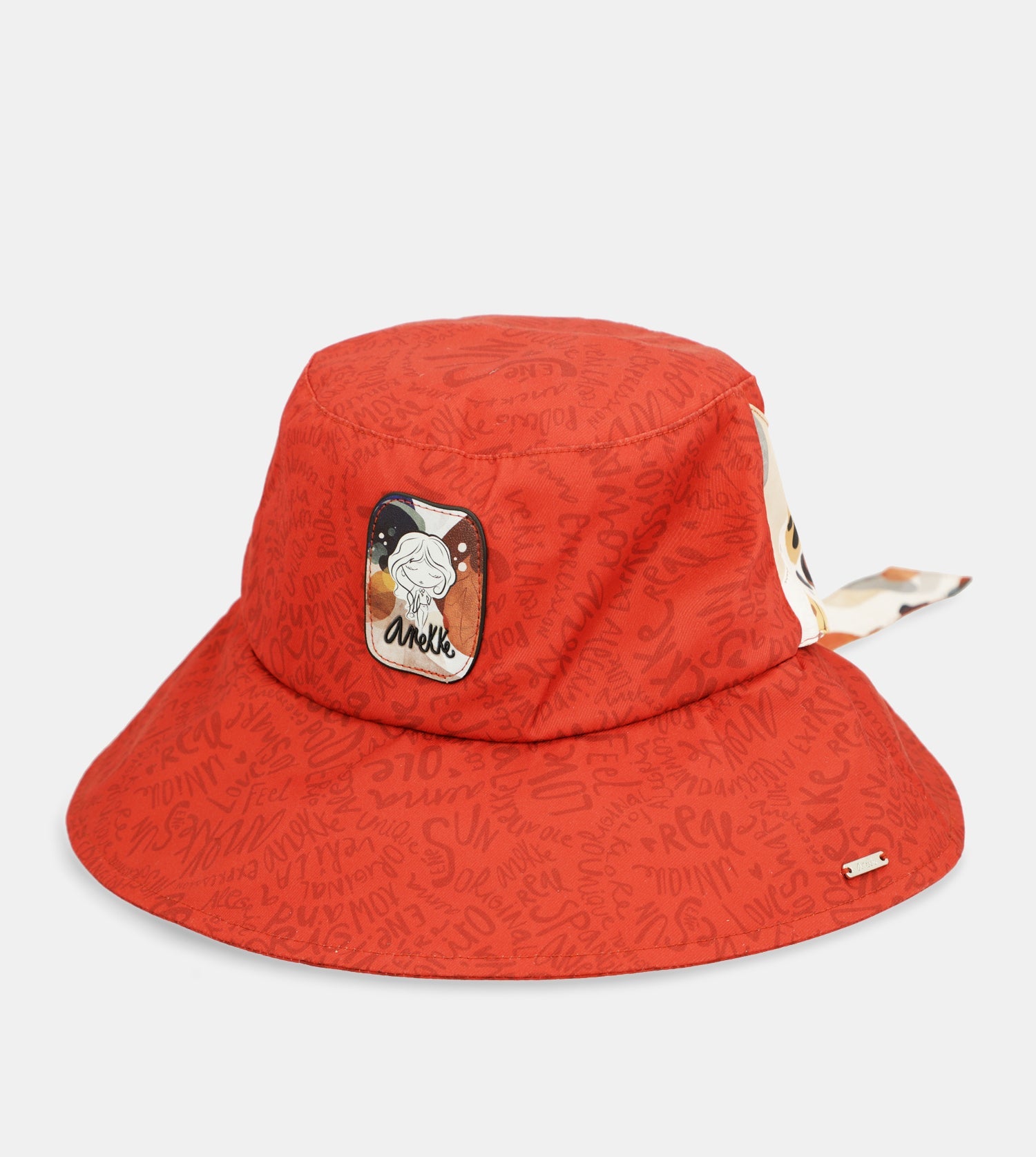 Gorro pescador rojo