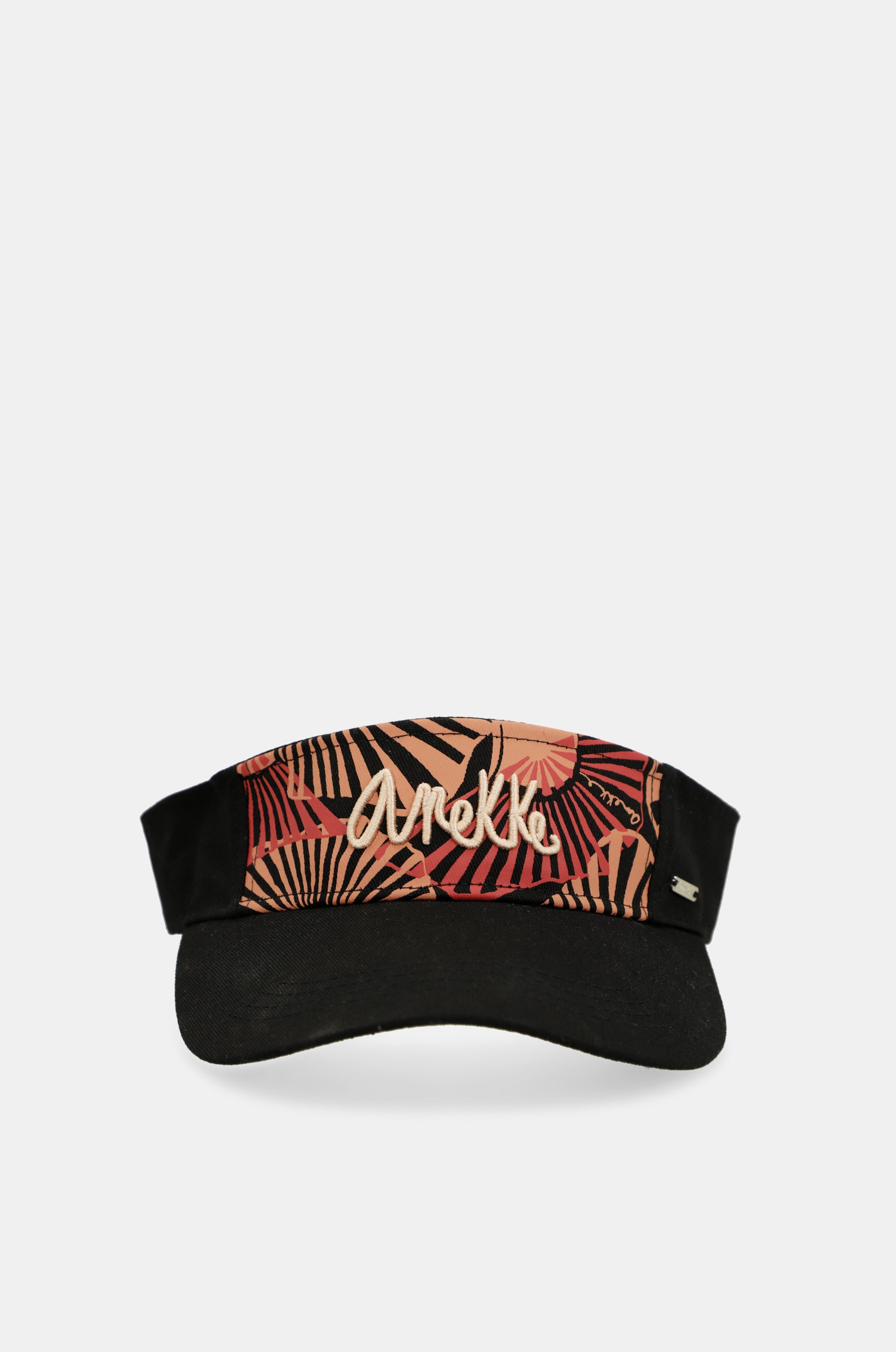 Visera negra estampada