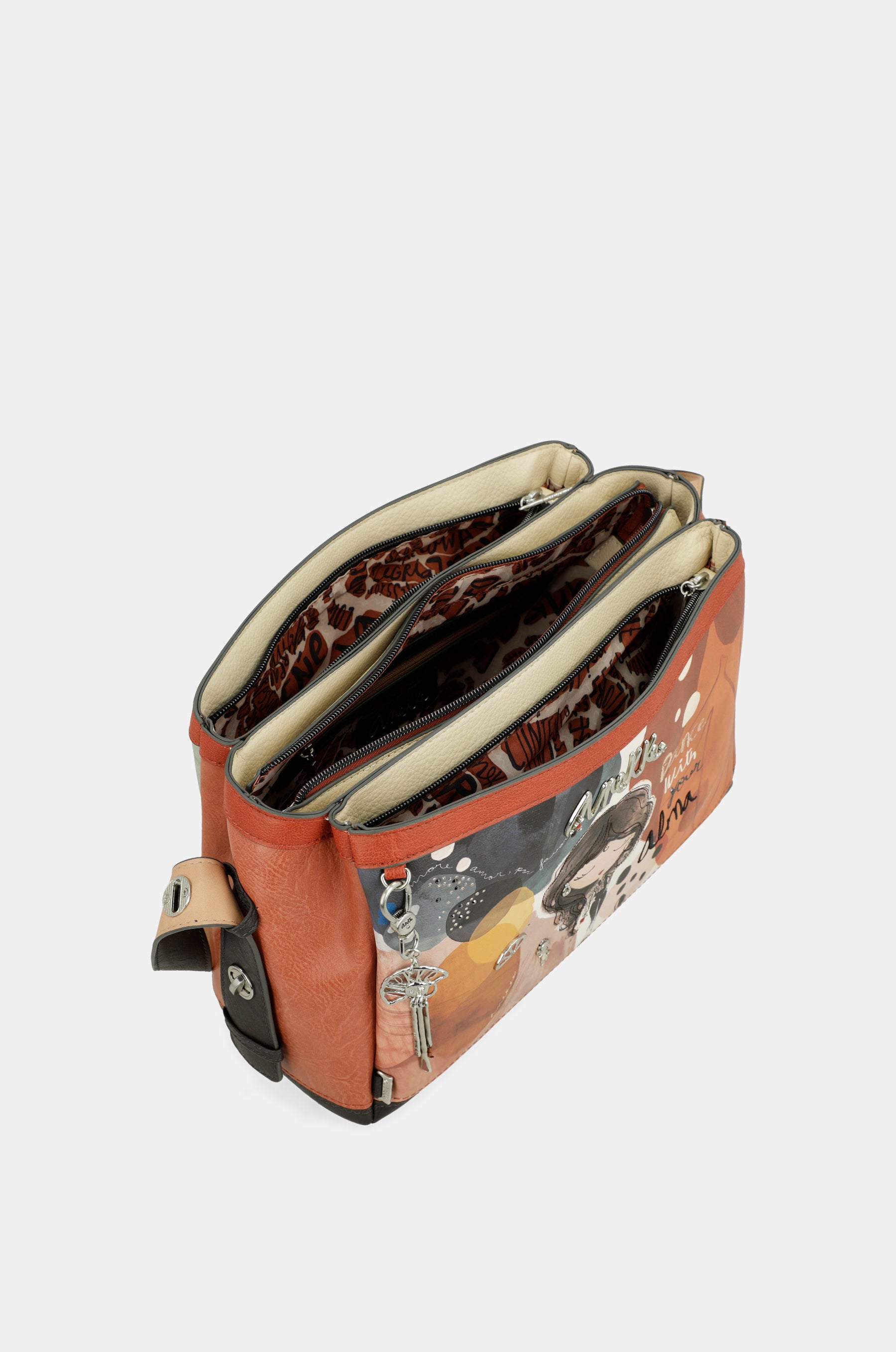Bolso triple compartimento Alma