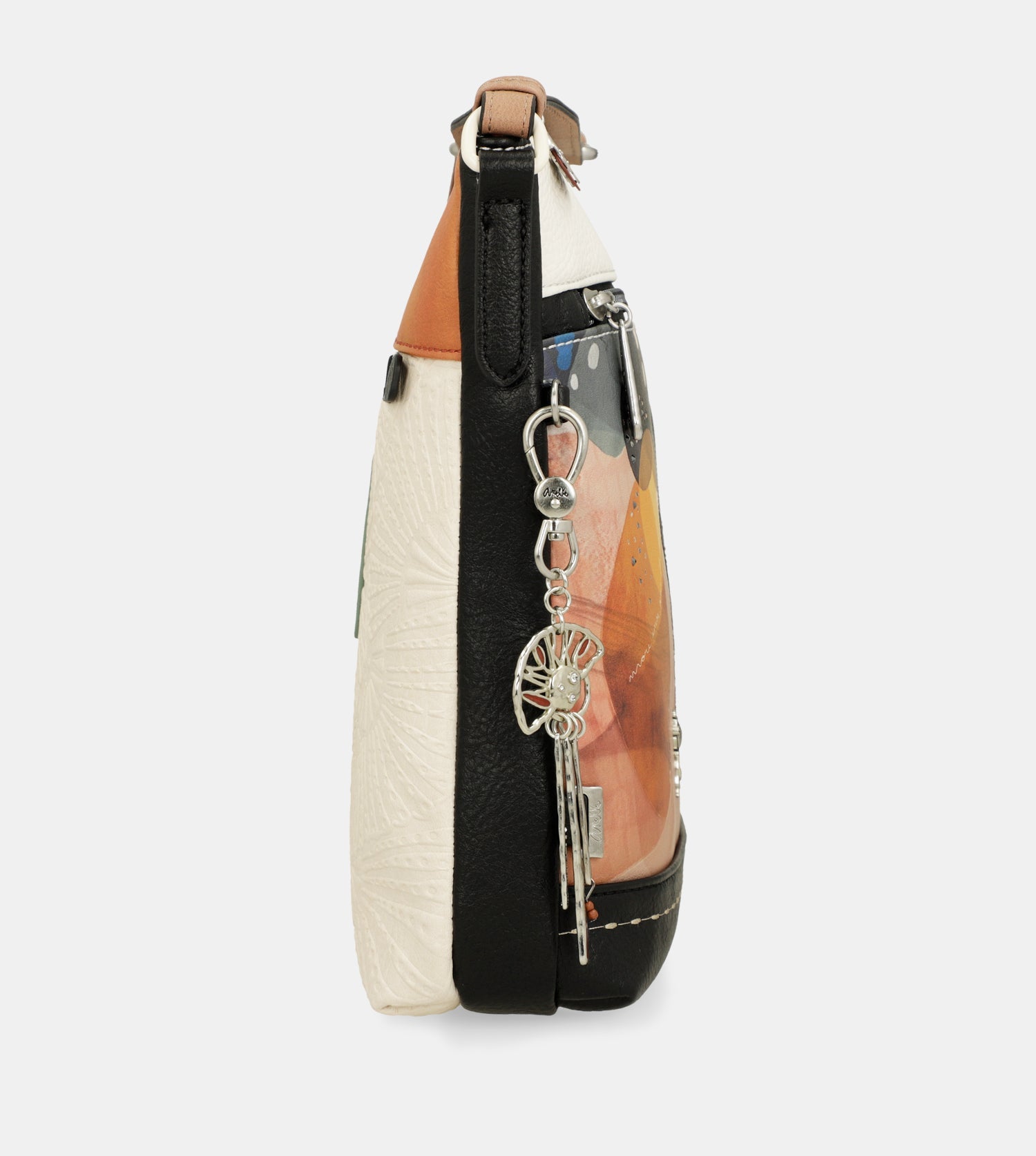 Bandolera con bolsillo frontal Alma
