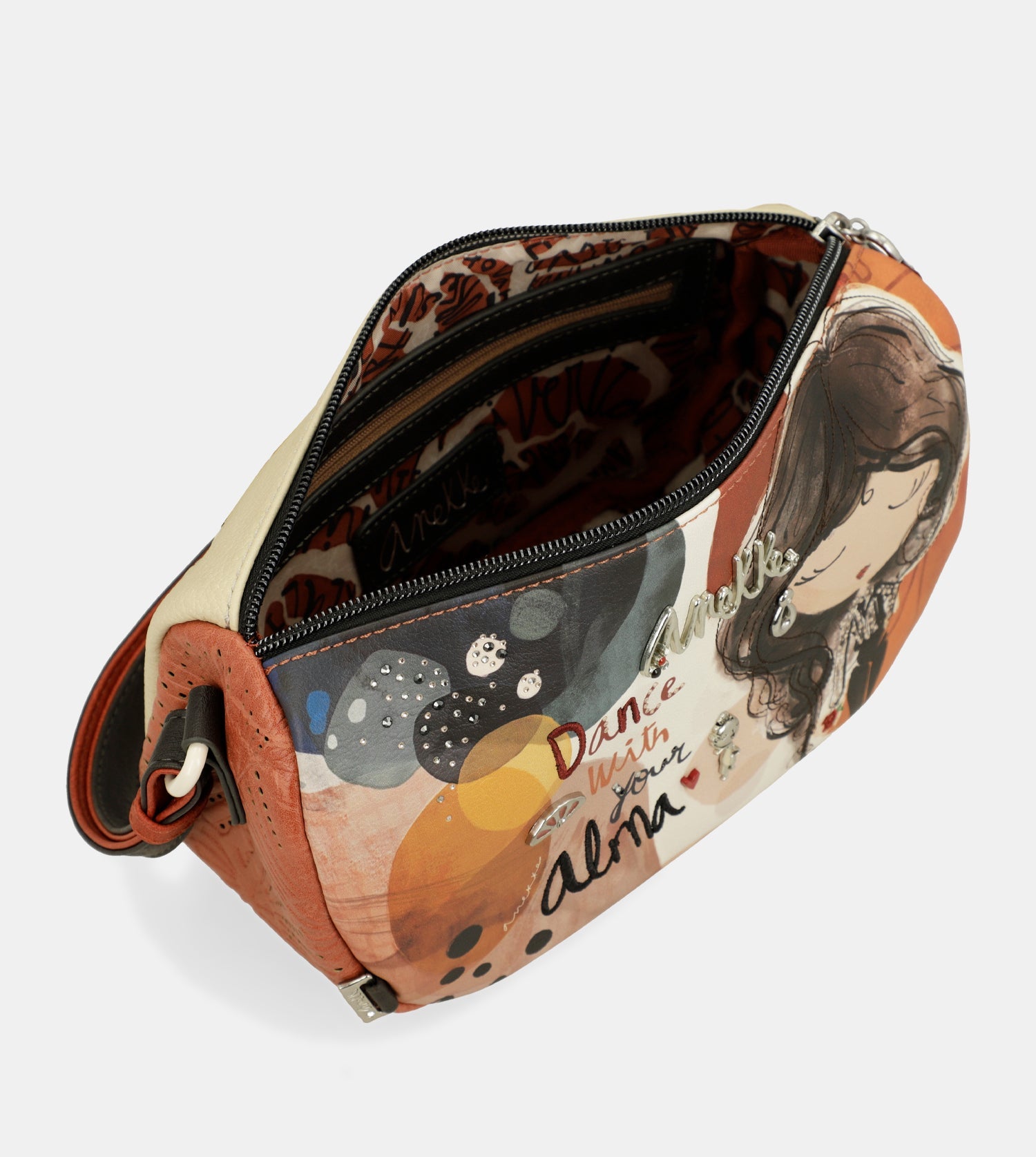 Bandolera ovalada Alma