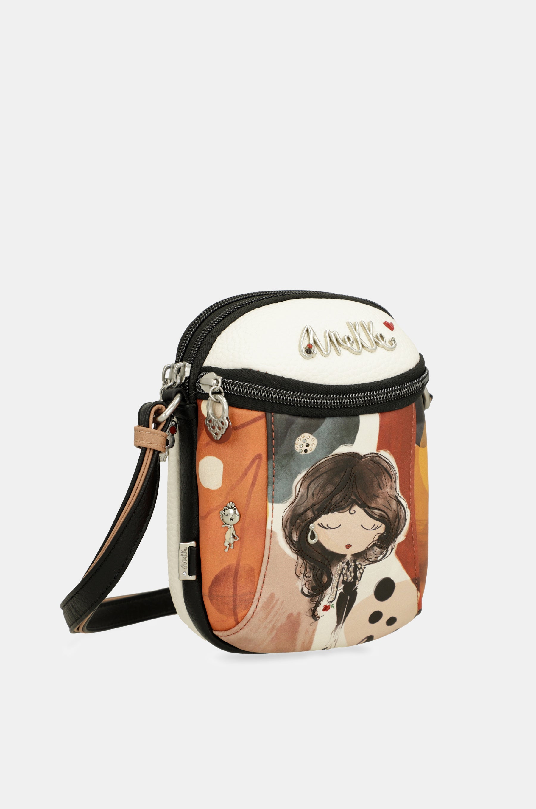 Mini bandolera ovalada Alma