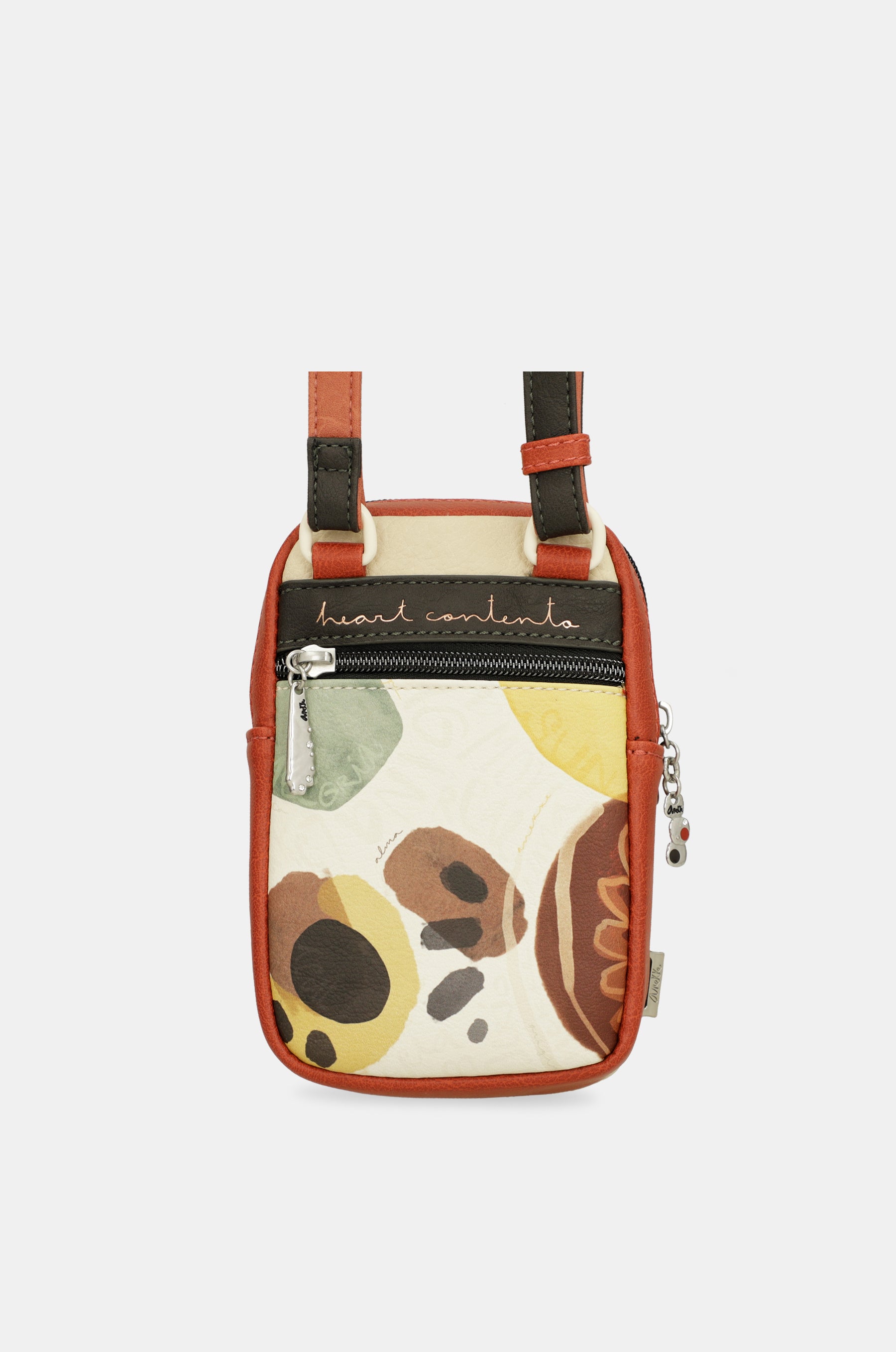 Mini bandolera con bolsillo Alma