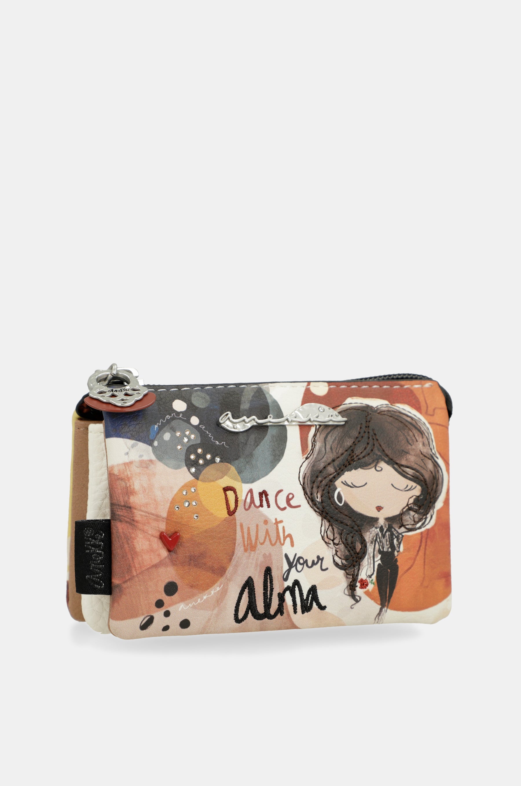 Monedero 3 compartimentos Alma