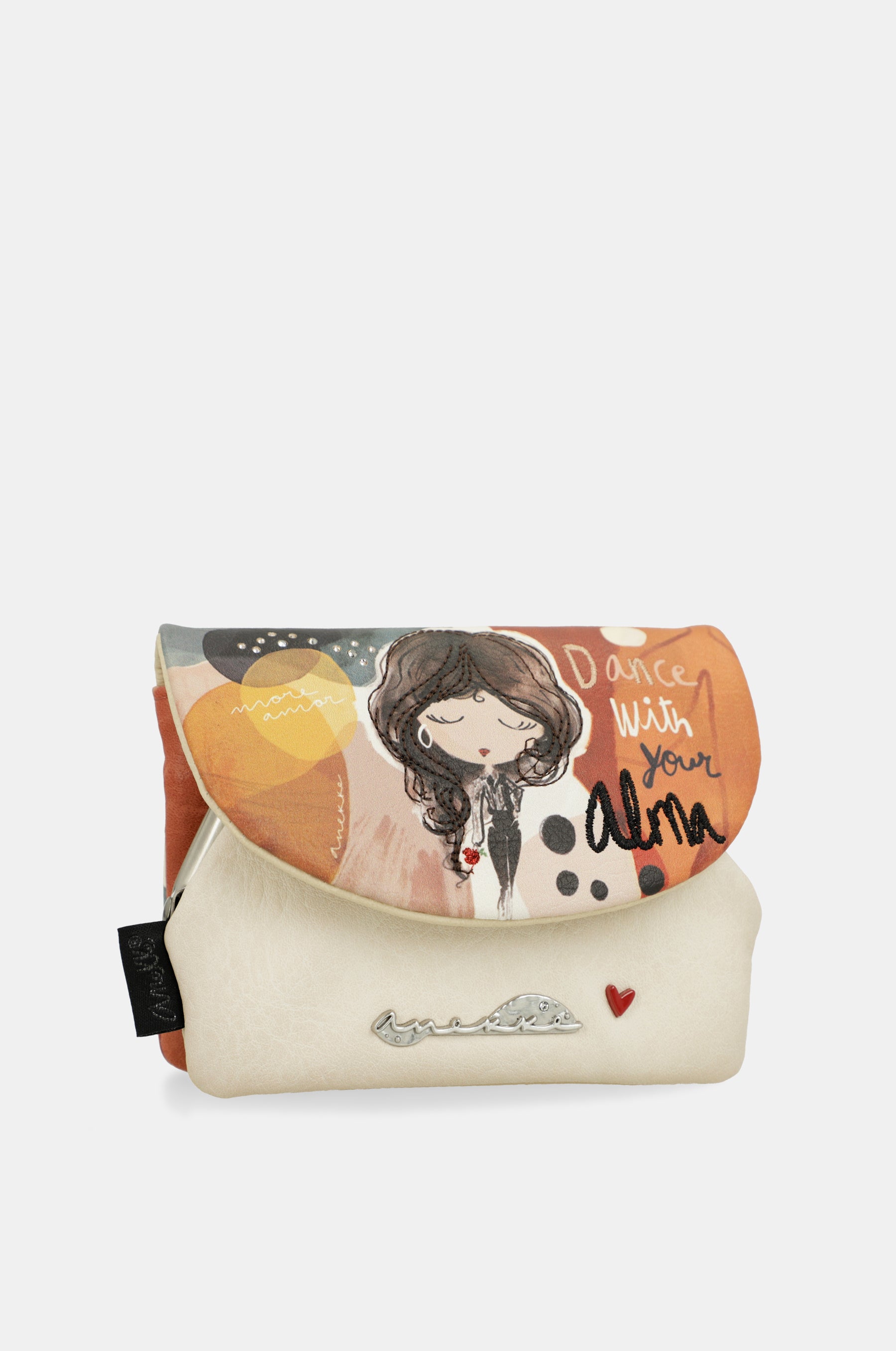 Monedero con solapa Alma