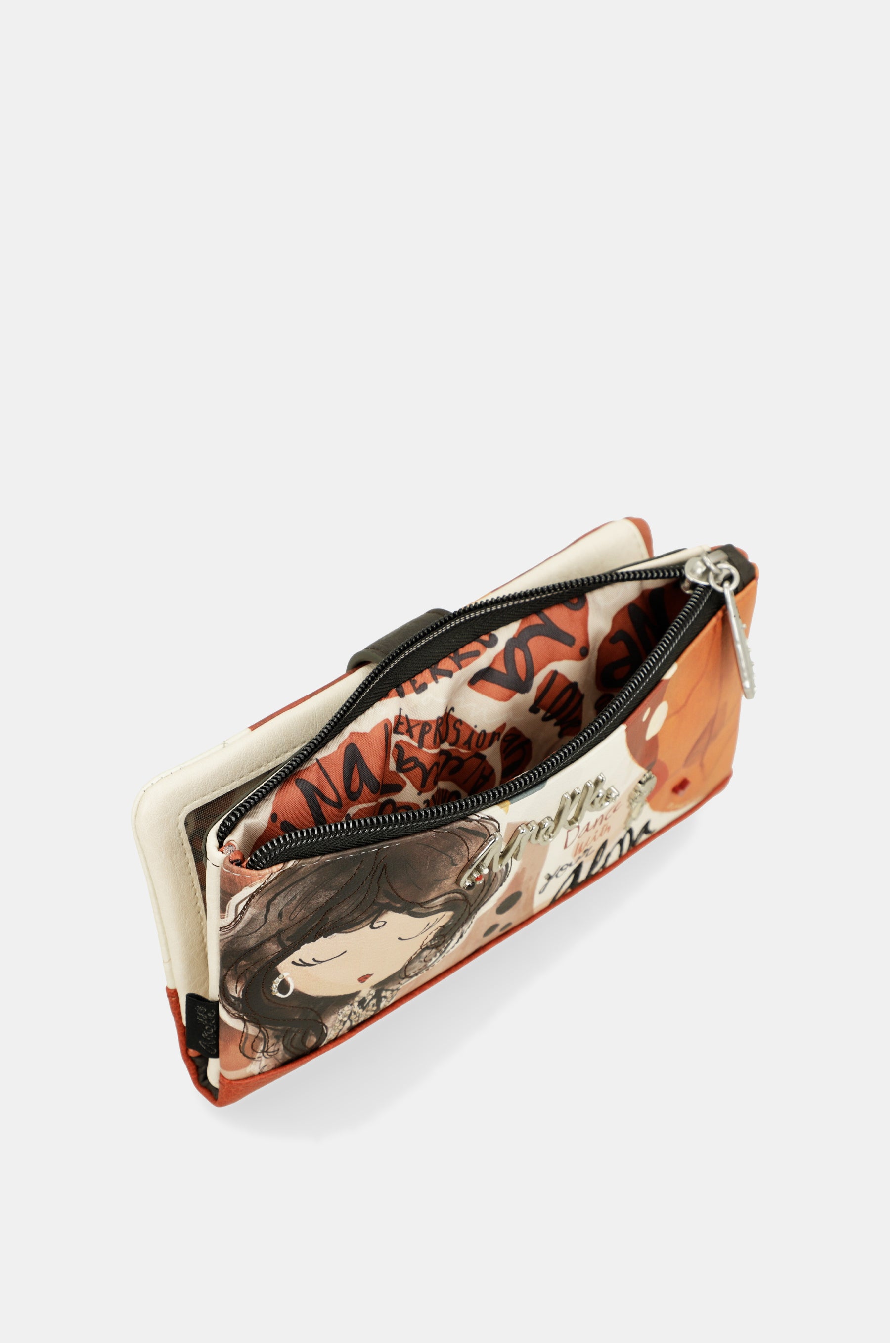 Billetero grande flexible RFID Alma
