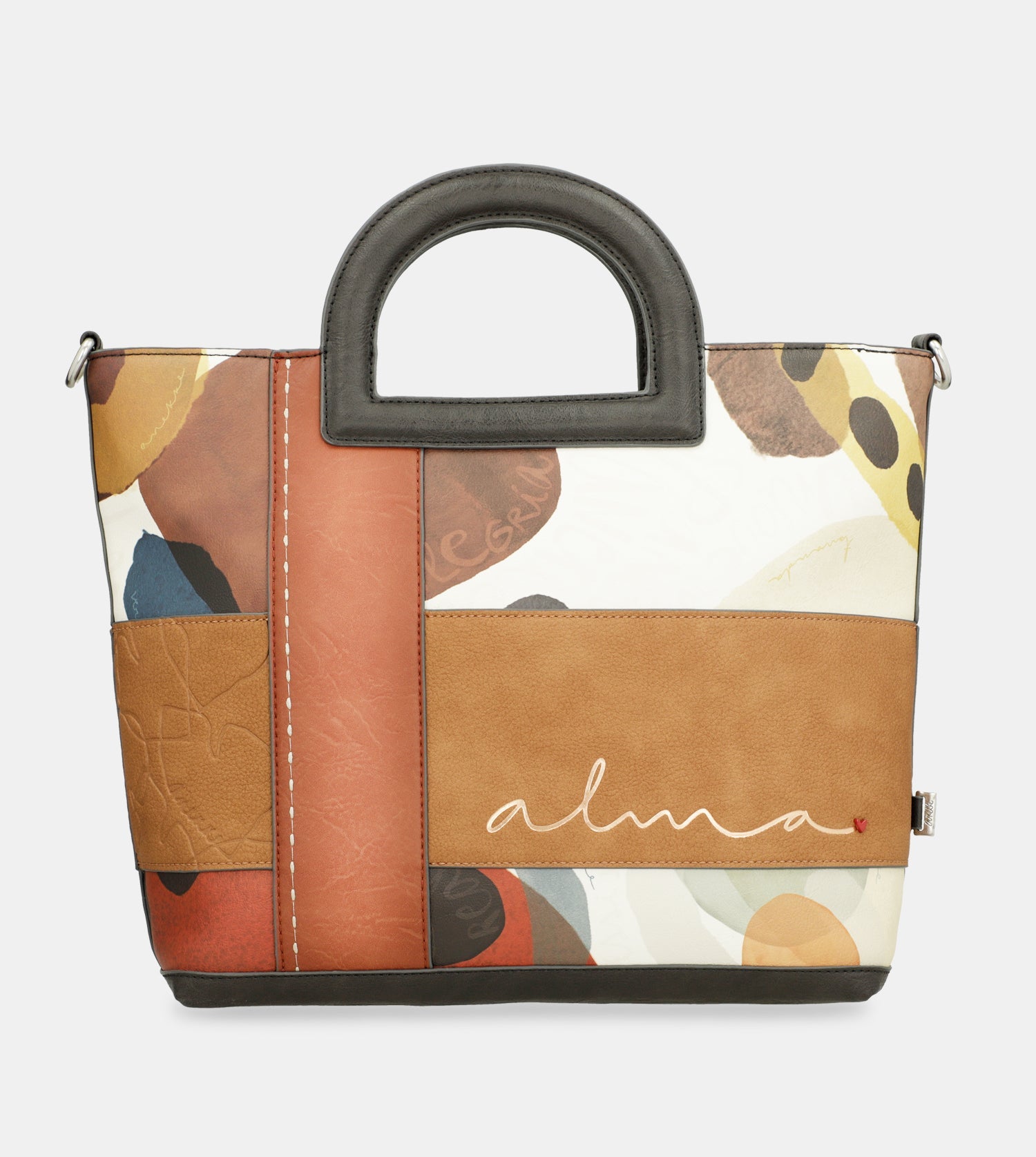Bolso de mano con bandolera Alegría