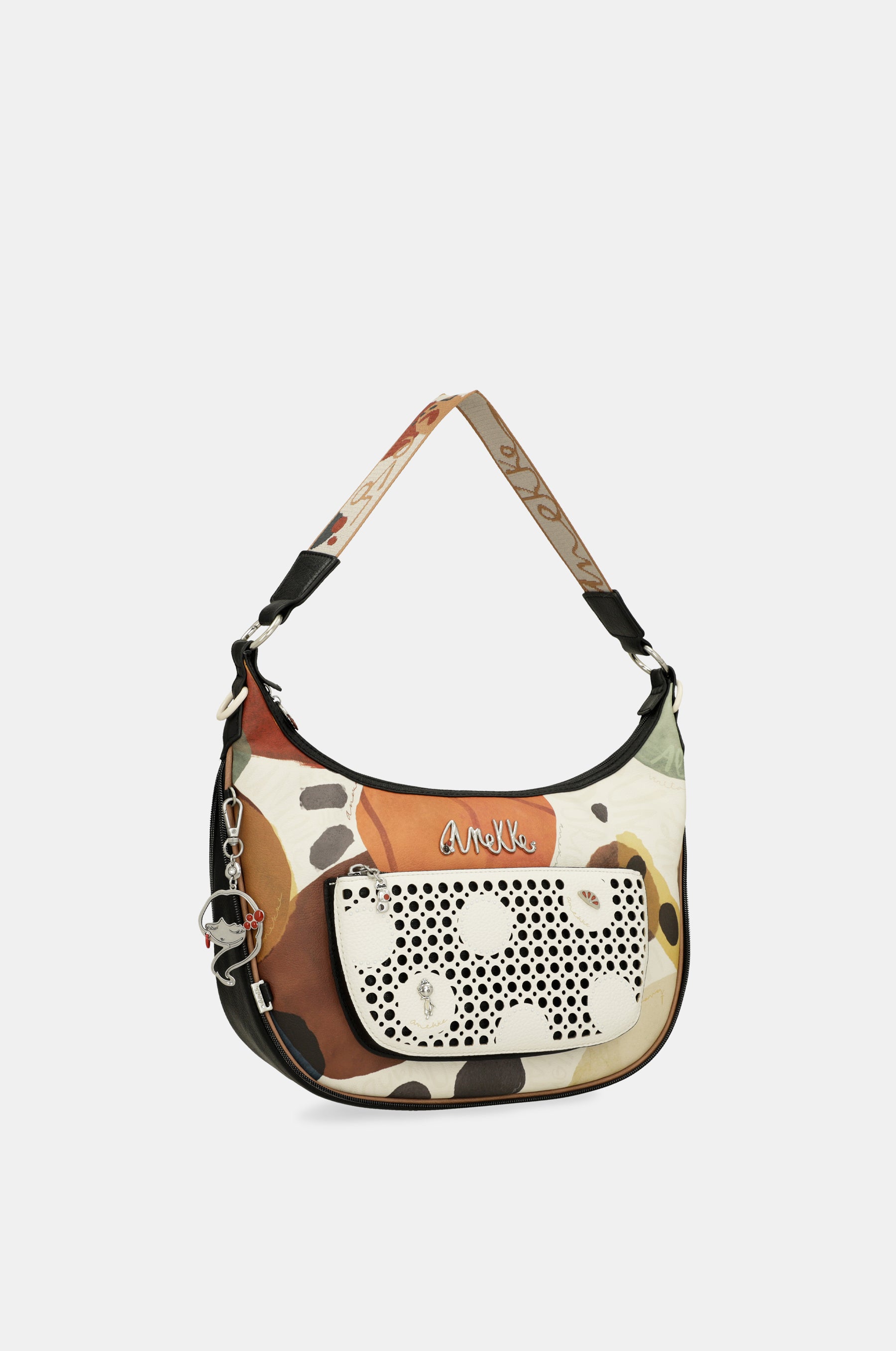 Bolso de hombro Lunares