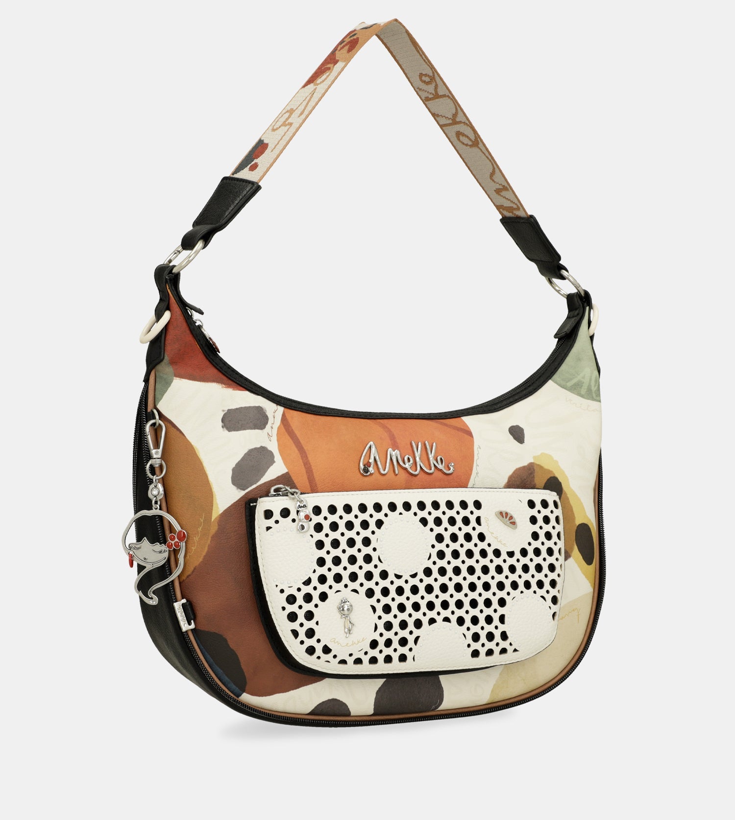 Bolso de hombro Lunares