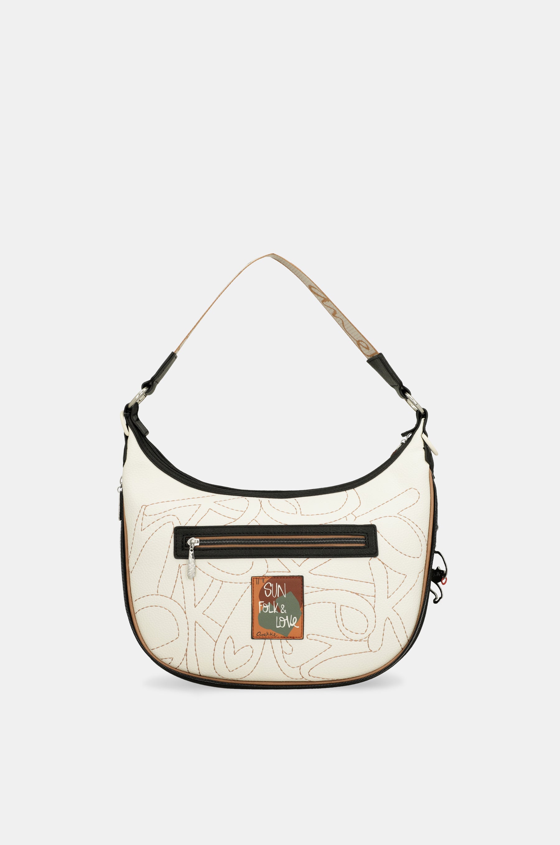 Bolso de hombro Lunares